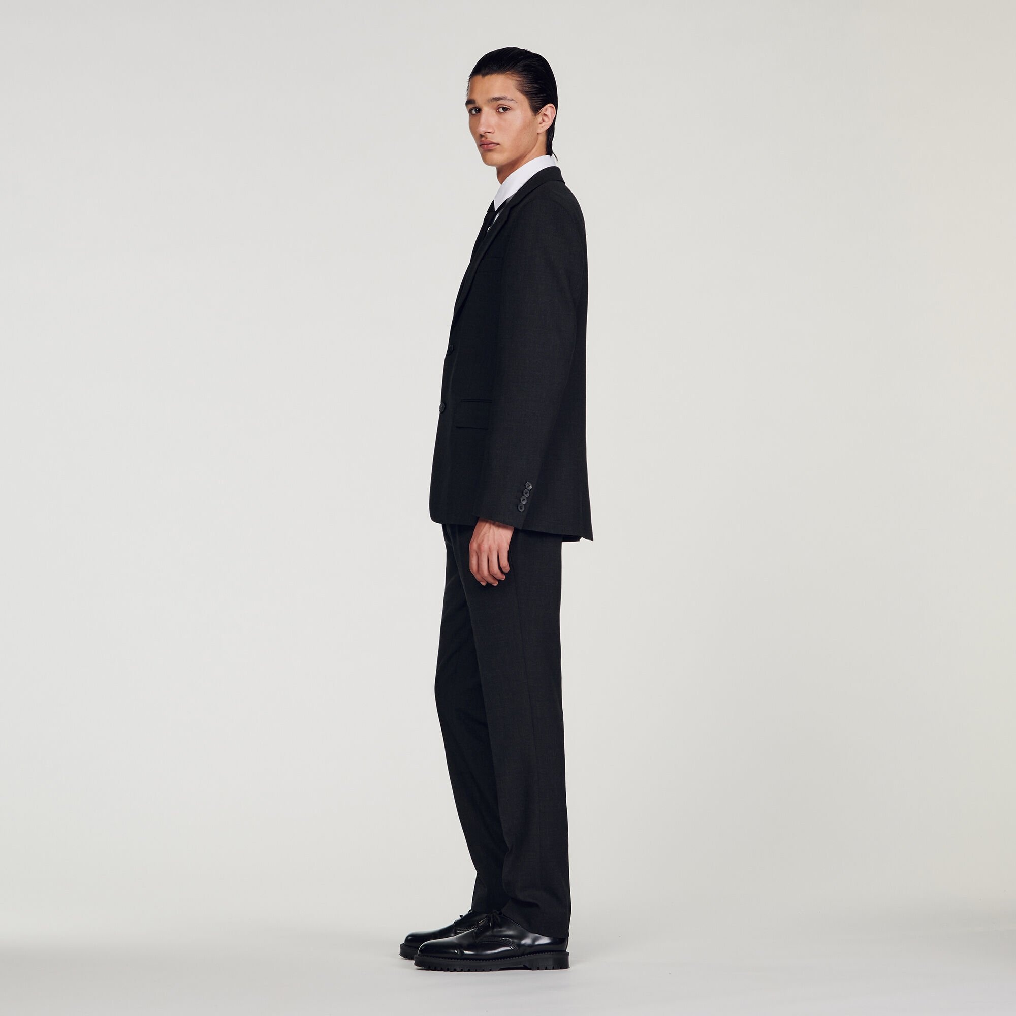 WOOL SUIT JACKET - 7