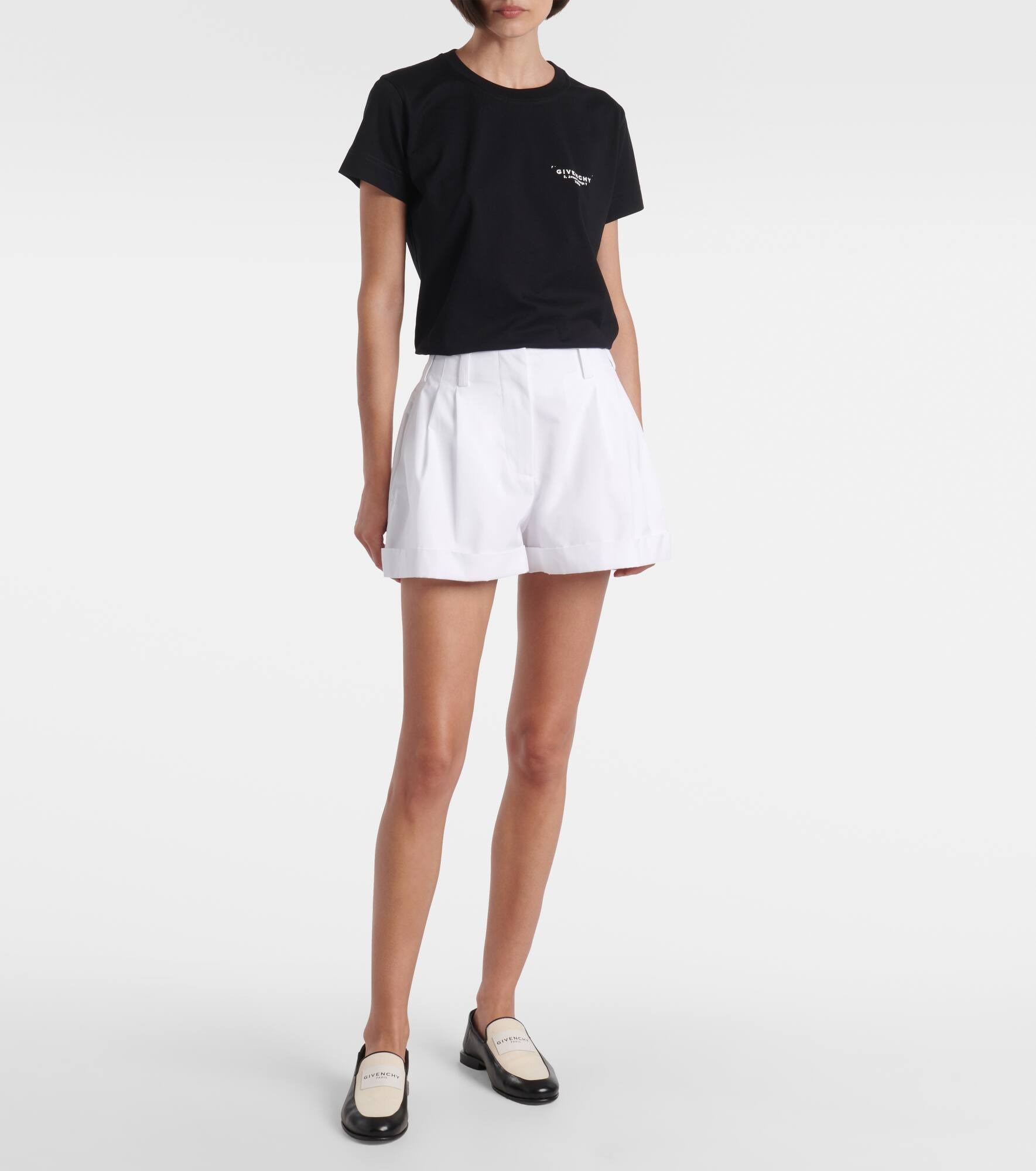 Givenchy Stamp logo cotton jersey T-shirt - 2
