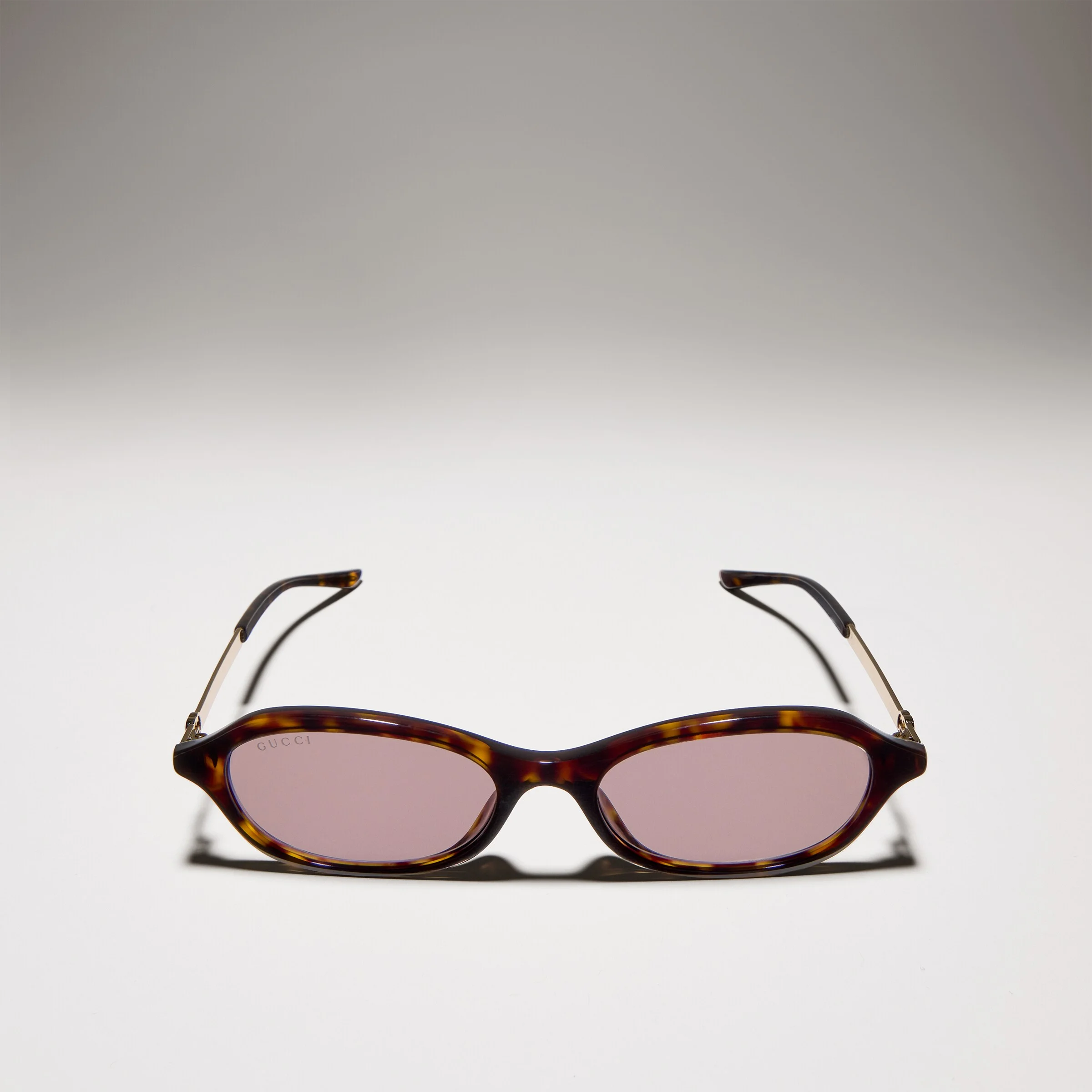 GUCCI GG2212S Oval-frame sunglasses - A000PYJ07402353 | REVERSIBLE