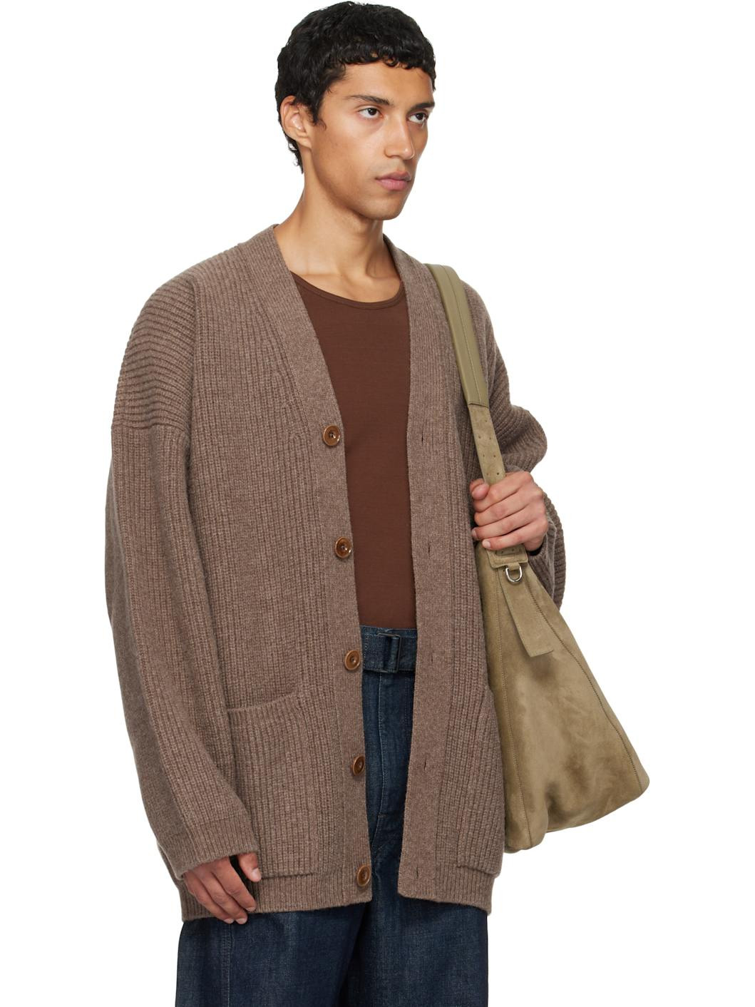 Brown Cardicoat Cardigan - 2