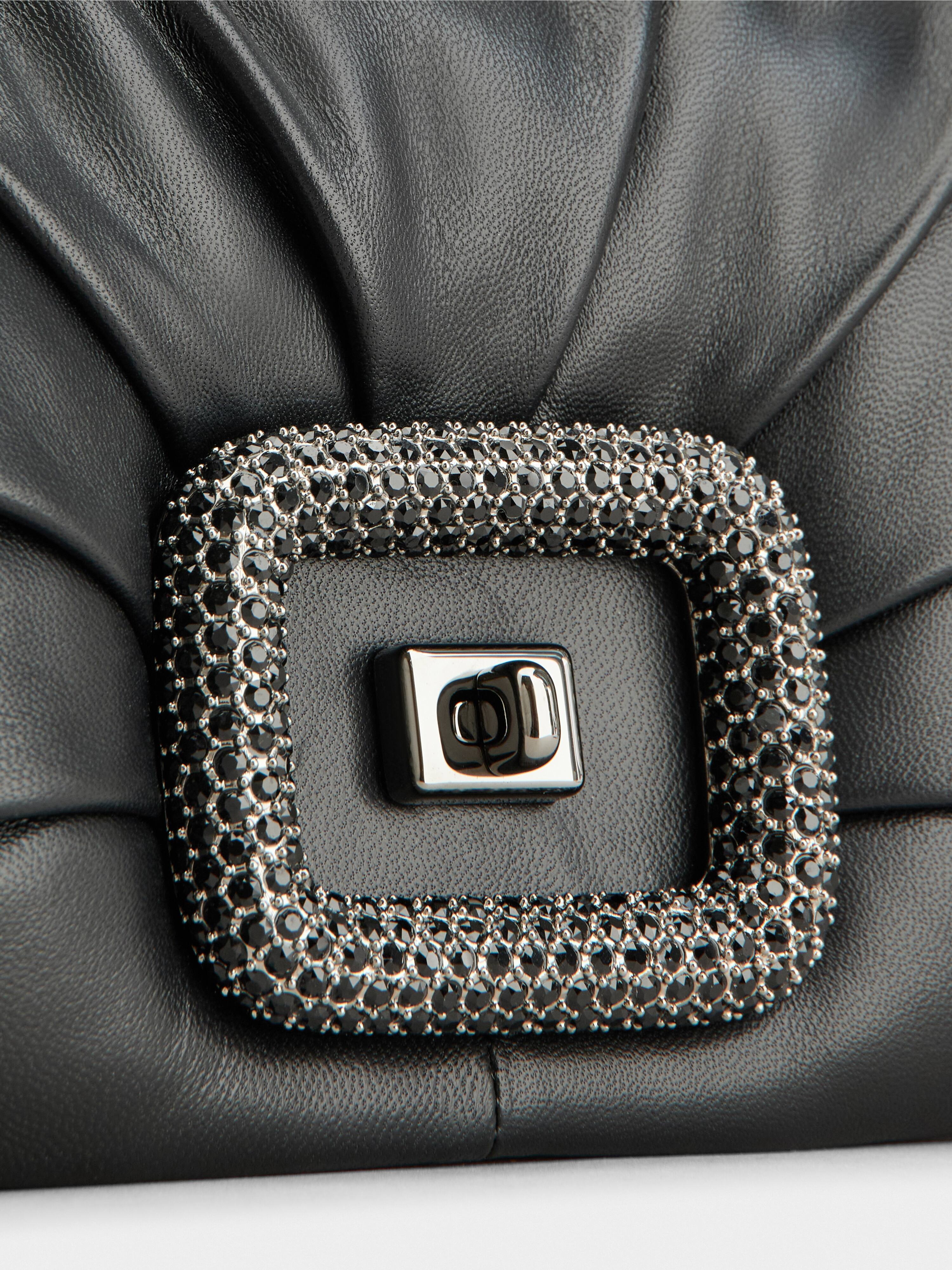 Viv' Choc Mini Bag in leather - 6