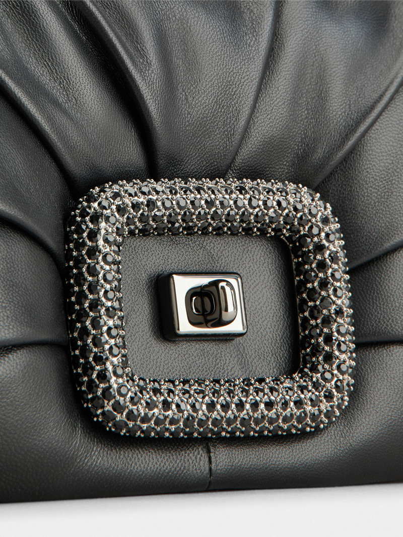 Viv' Choc Mini Bag in leather 6