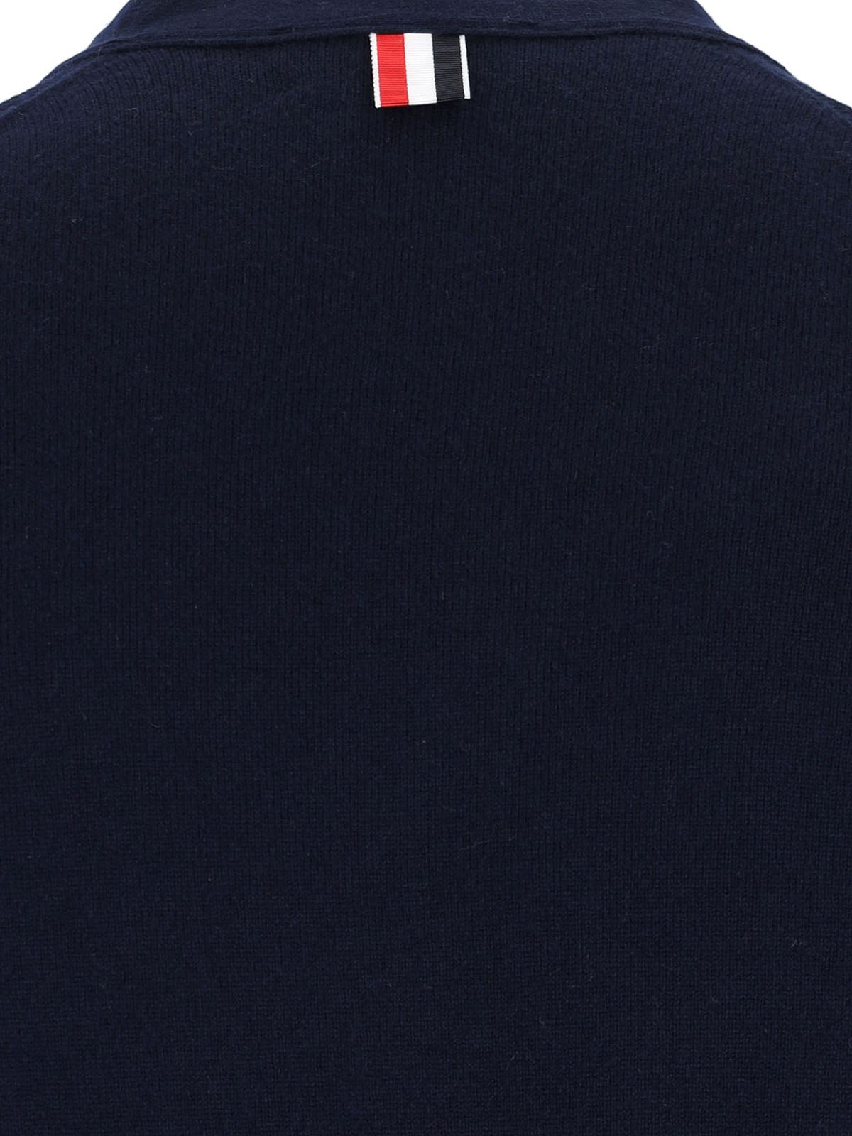 '4-BAR' CROP CARDIGAN - 4