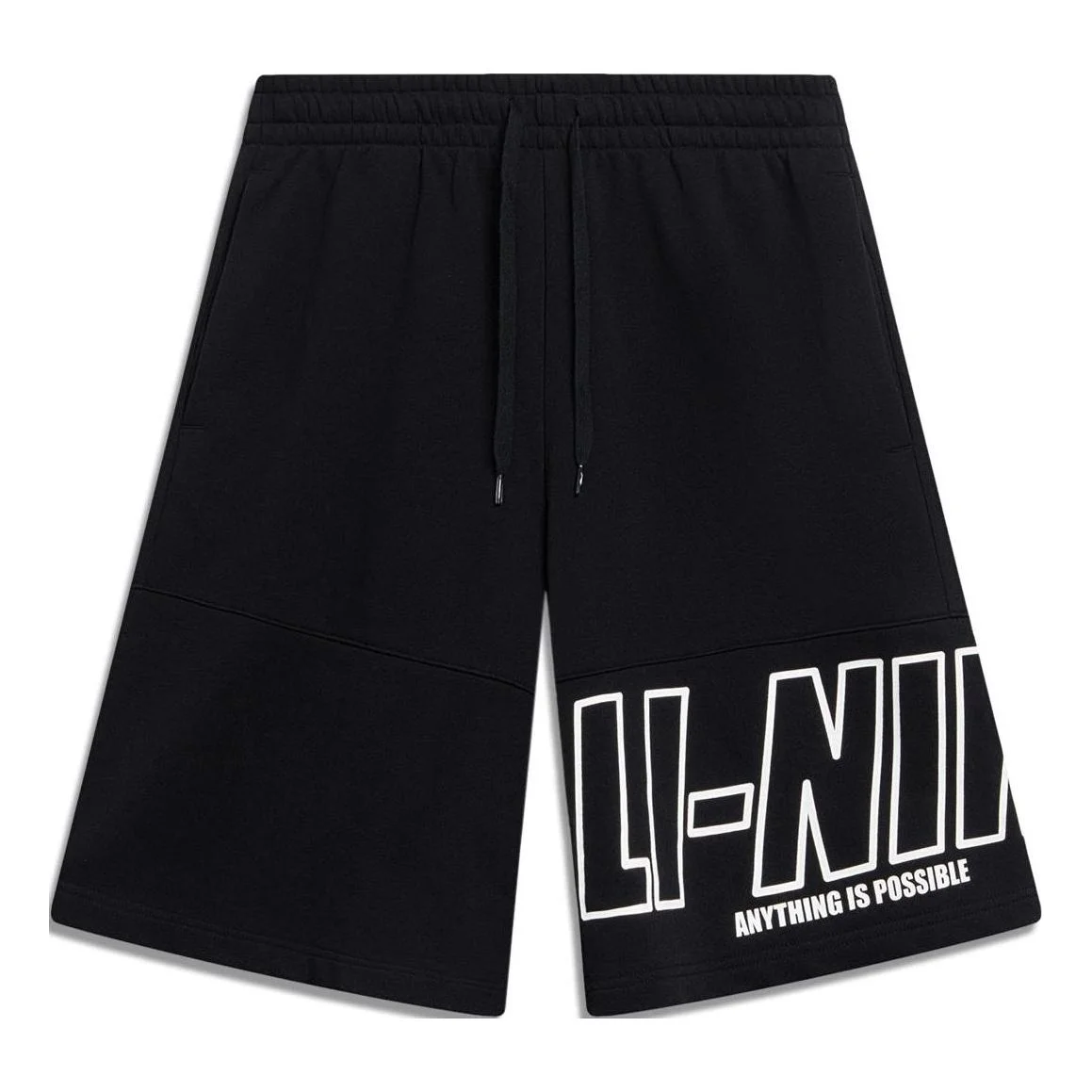 Li-Ning Anything Is Possible Graphic Shorts 'Black' AKST597-2 - 1