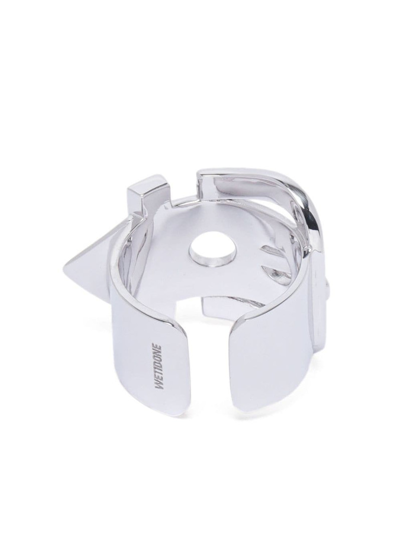 We11done Belt polished-finish ring outlook