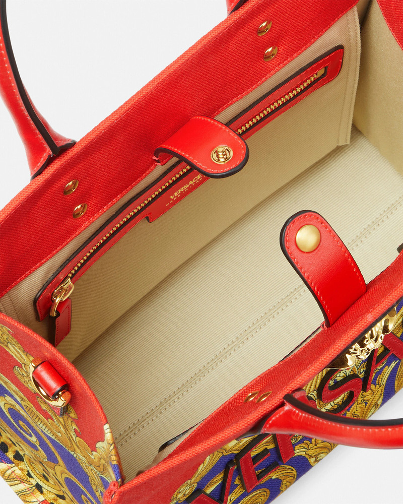 Cheetah Barocco La Medusa Small Tote Bag 4