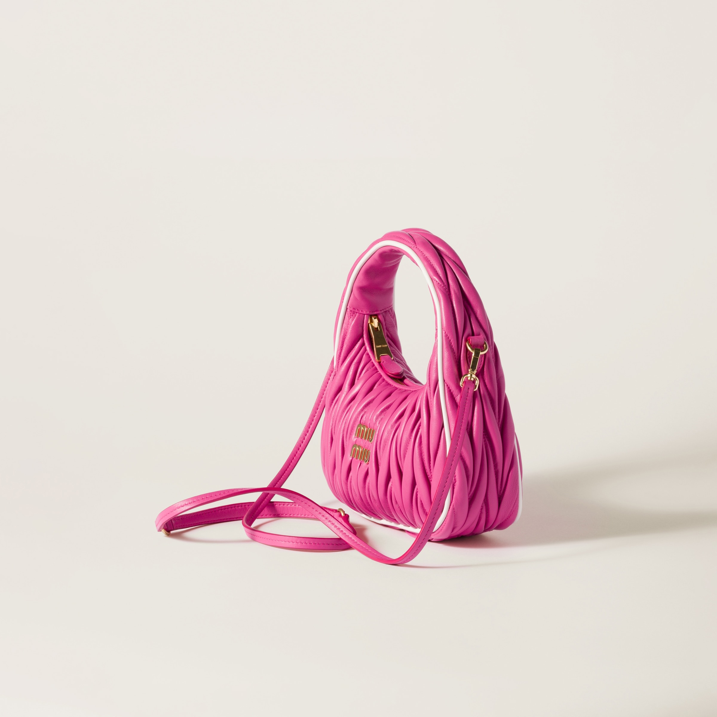 Wander matelassé nappa leather bag - 2