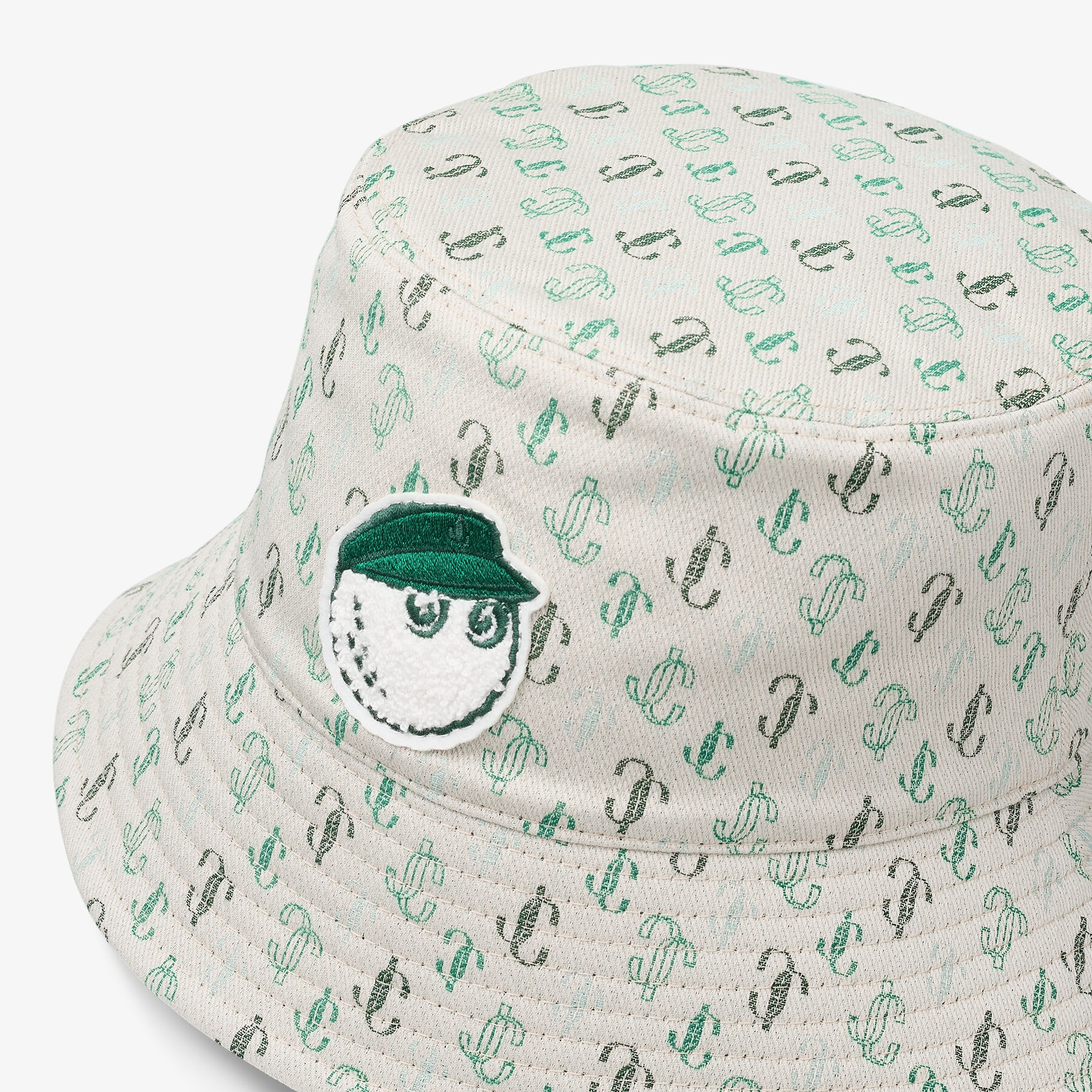Jimmy Choo / Malbon 2.0 Monogram Bucket Hat
Monogram Embroidered Jacquard Bucket Hat - 3