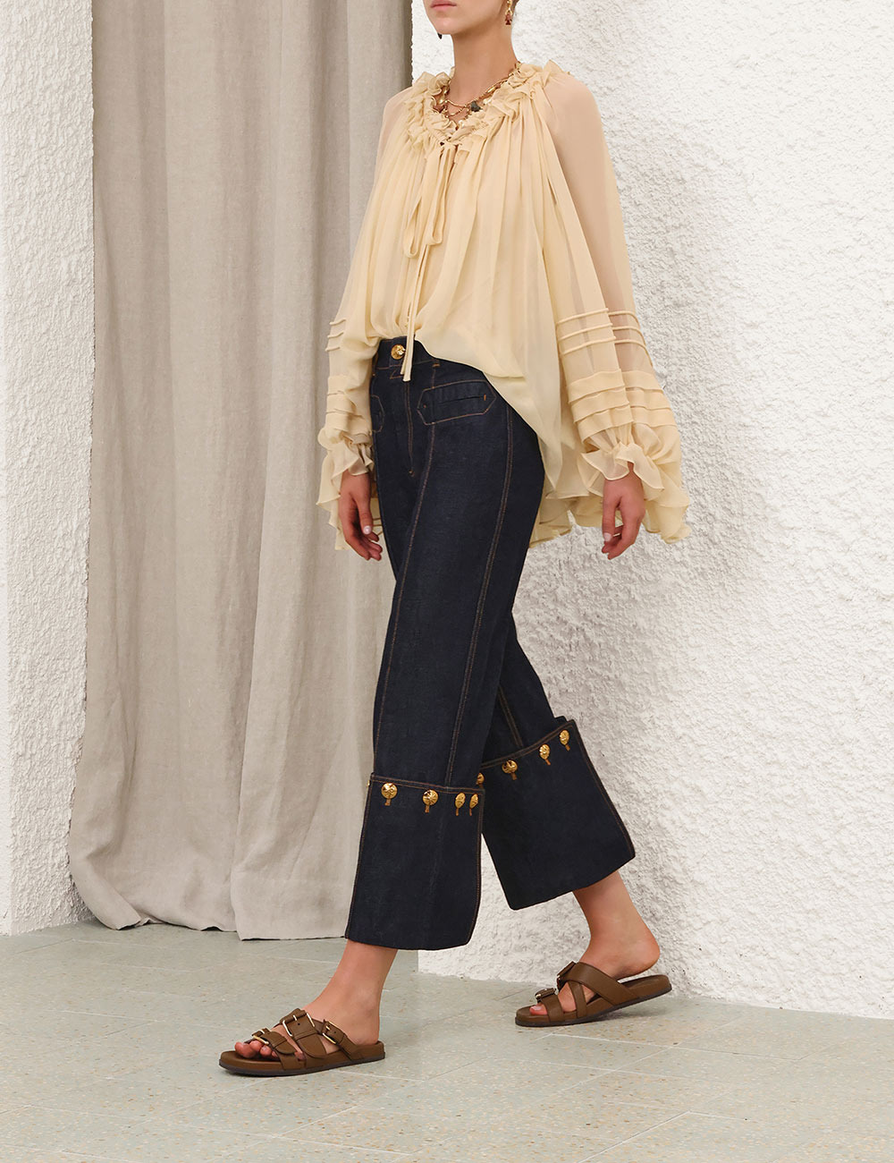 REBELLION CORDED BLOUSE - 3