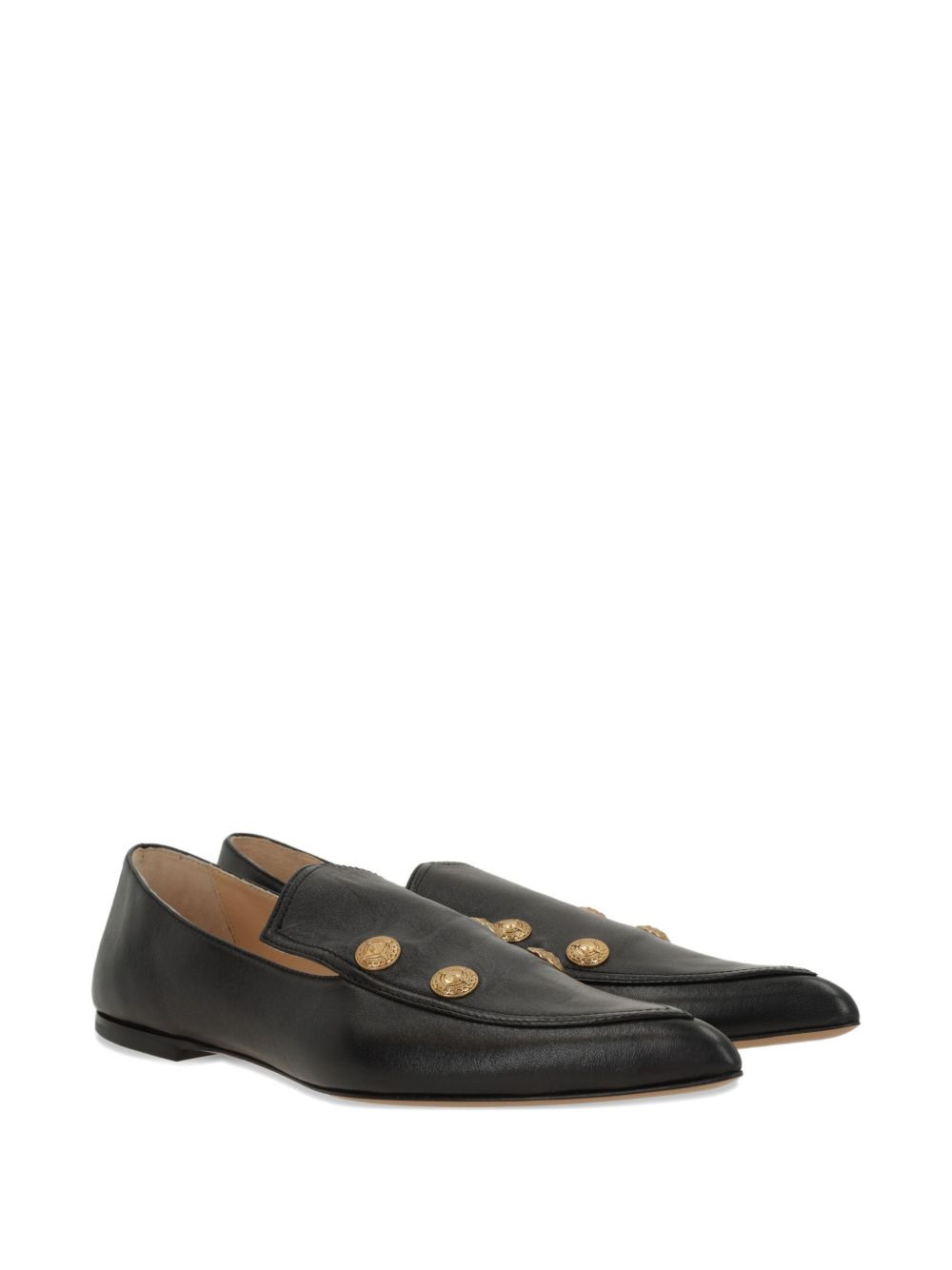 Agnes pointed-toe embellished loafers - 2