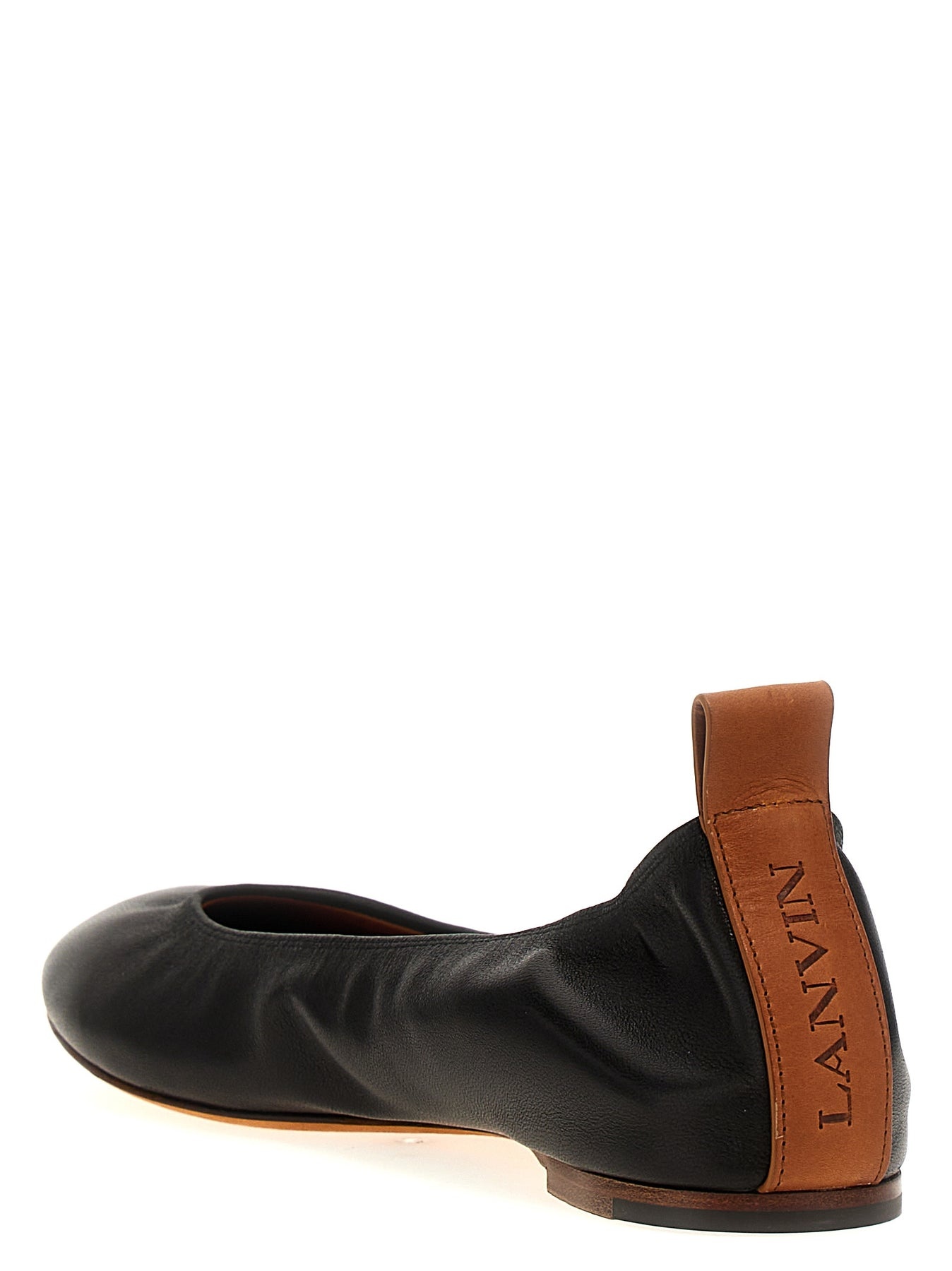 Nappa Ballet Flats Flat Shoes Black - 3