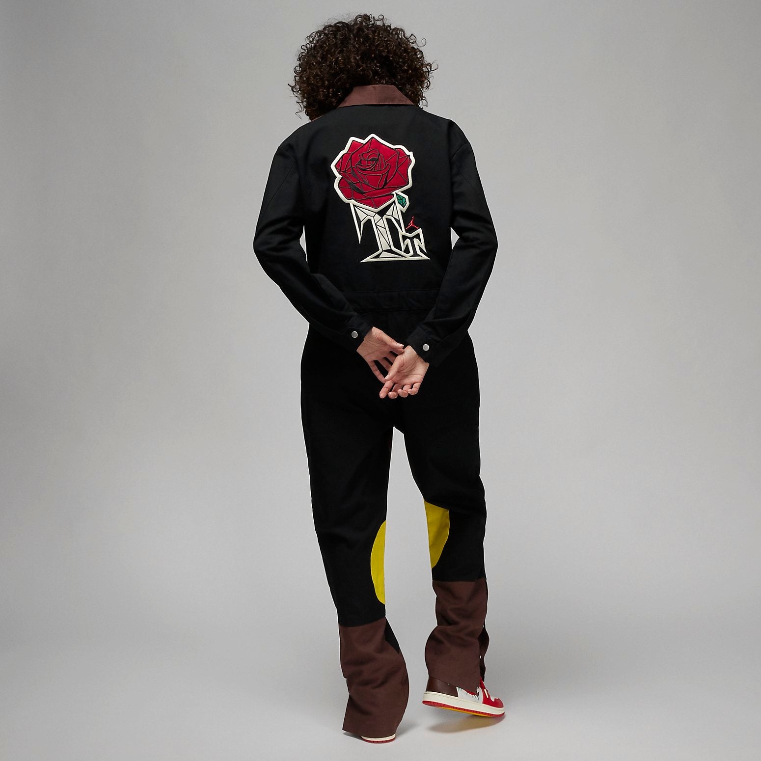 (WMNS) Air Jordan x Teyana Taylor Jumpsuit 'Earth' FB2651-227 - 5
