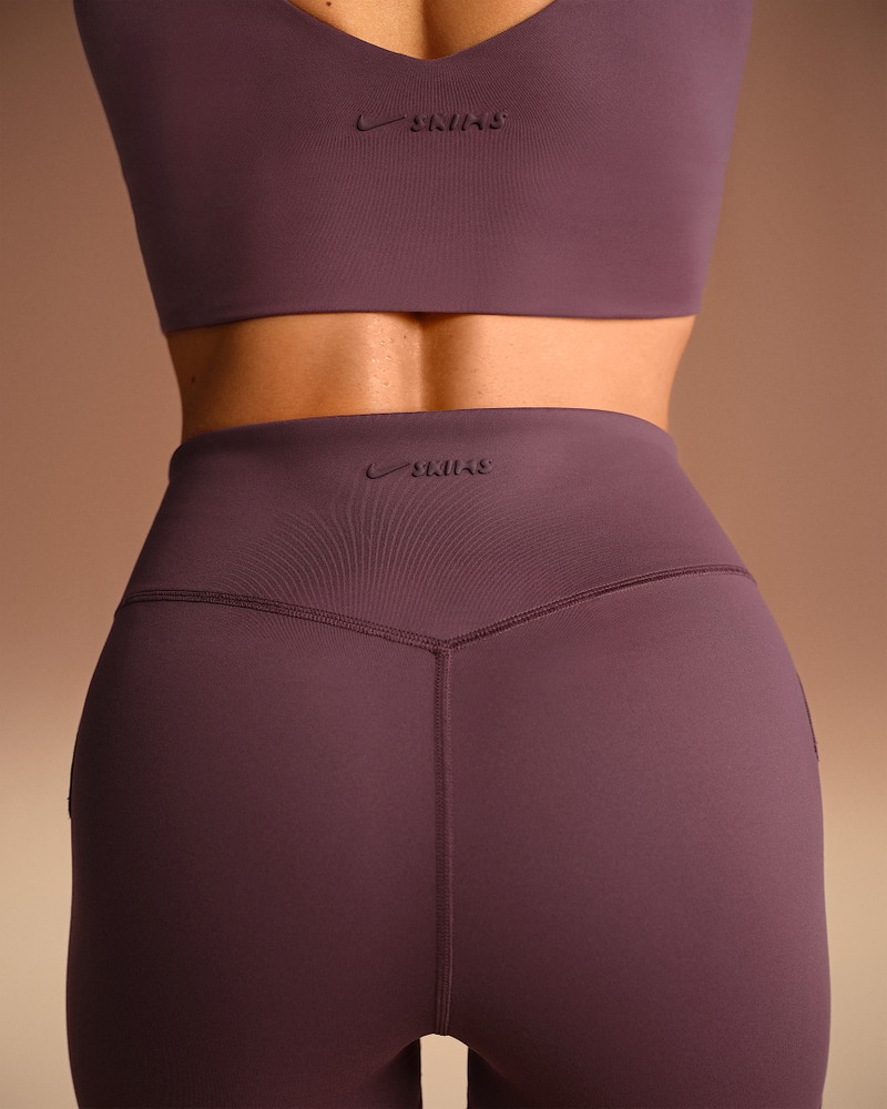 NikeSKIMS Matte Women's High-Waisted 3" Boyshorts 6