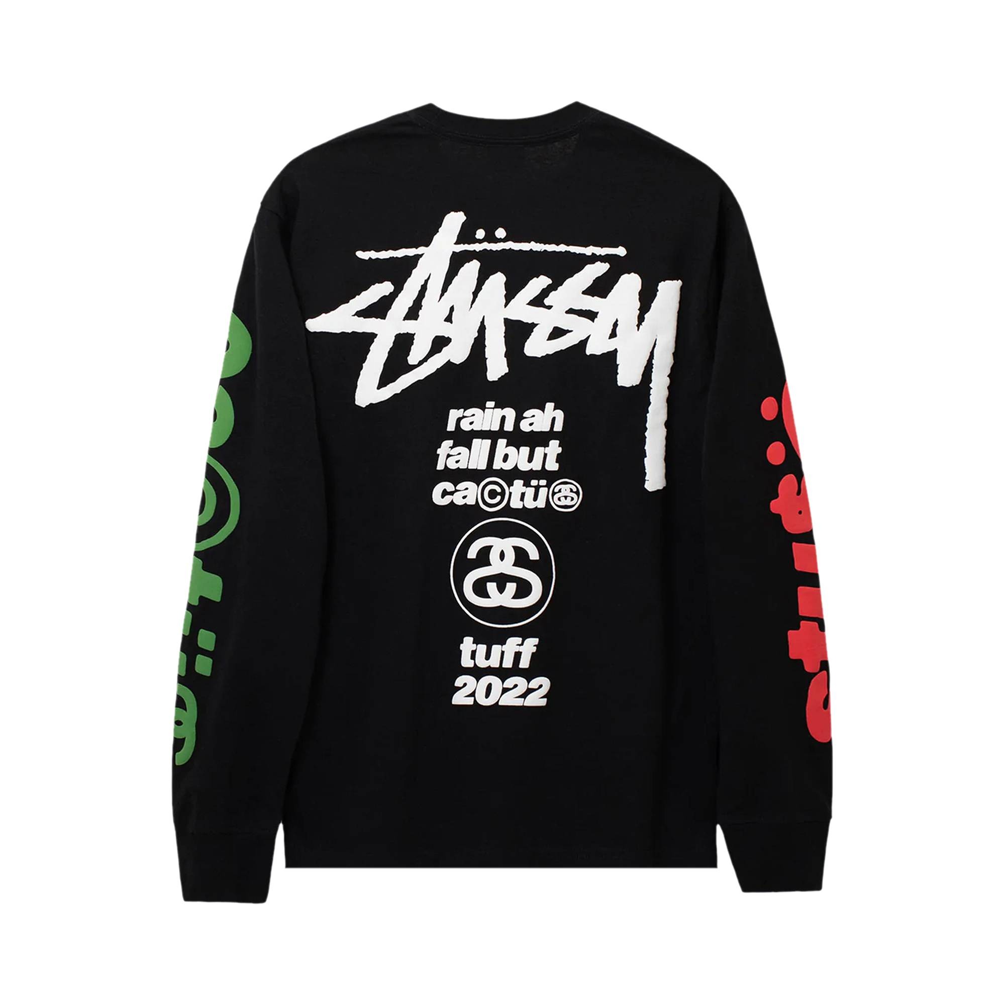 Stussy x Cactus Plant Flea Market Sport Long-Sleeve Tee 'Black' - 2