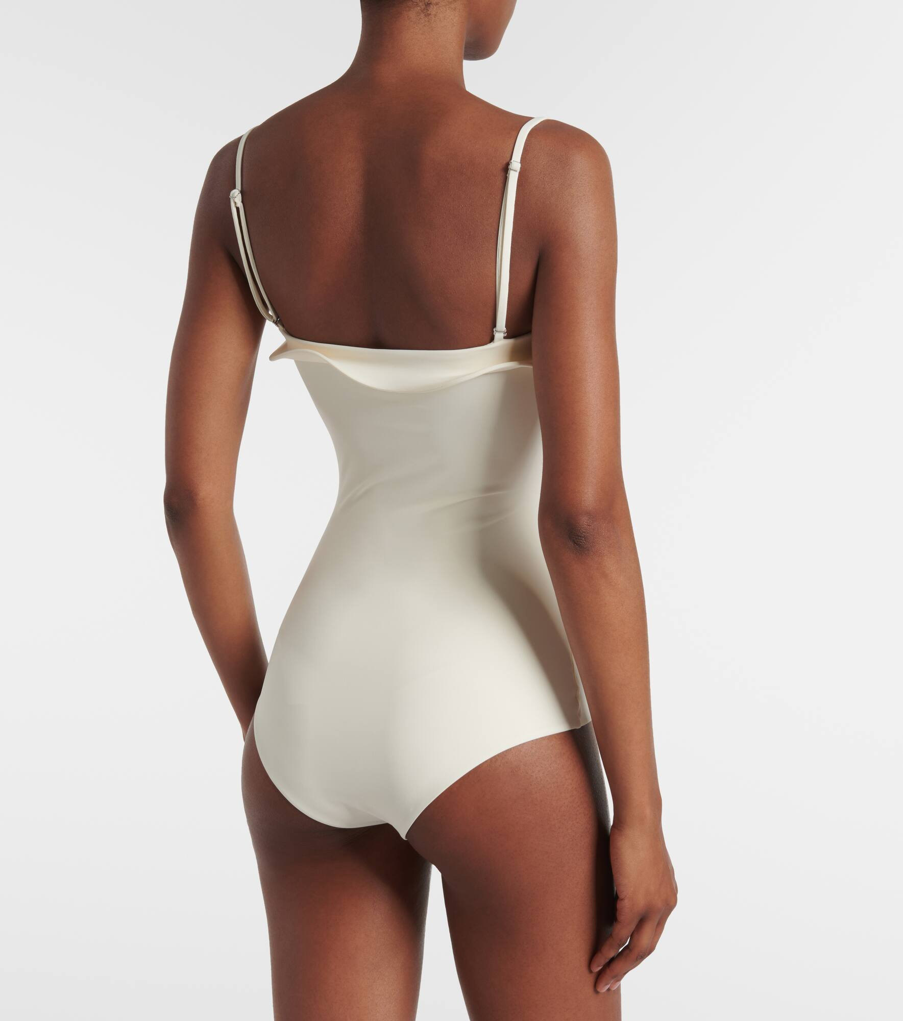 Floral-appliqué swimsuit - 3