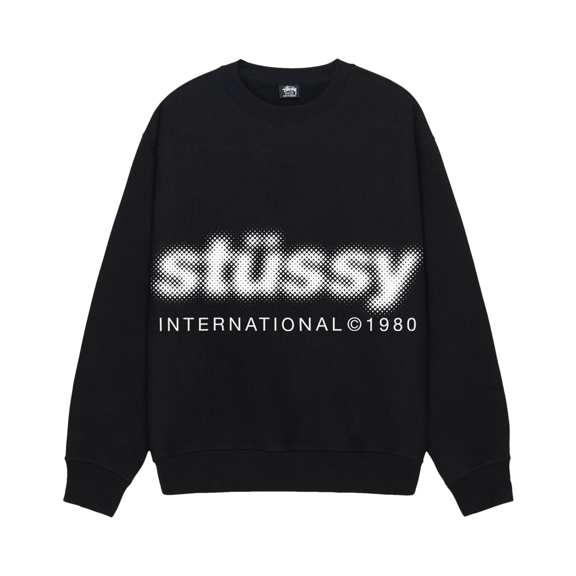 Stussy Blur Crew 'Black' - 1