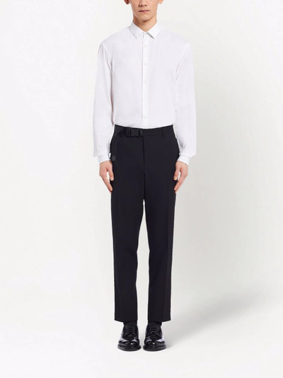 Prada tailored straight-leg trousers outlook