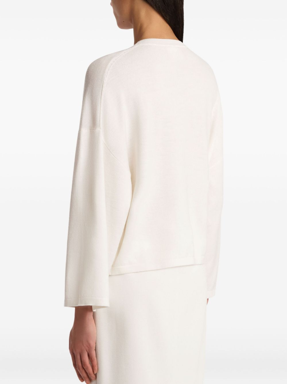 wool crew-neck sweater - 4