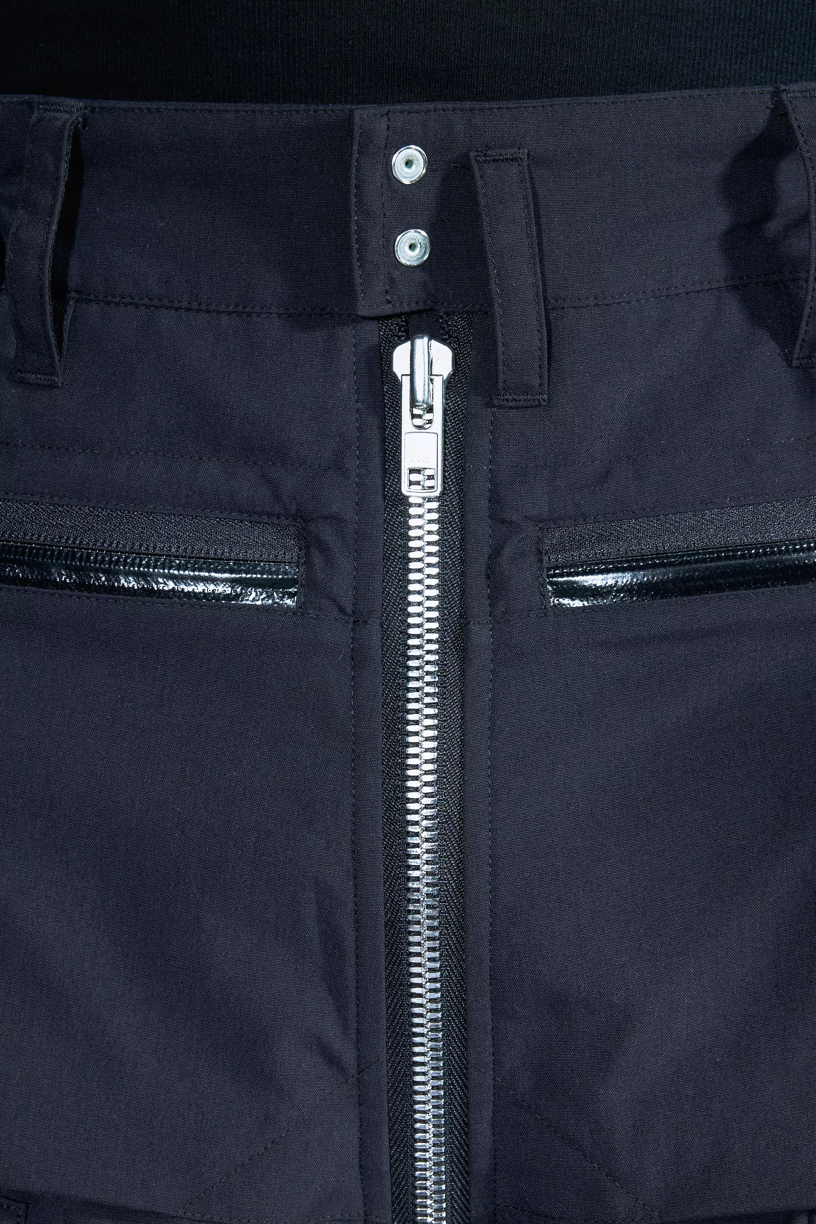 SP38-M Nylon Stretch Cargo Short Pant BLACK - 17
