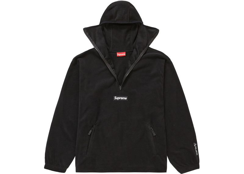 Supreme Supreme Polartec Facemask Half Zip Pullover Black outlook