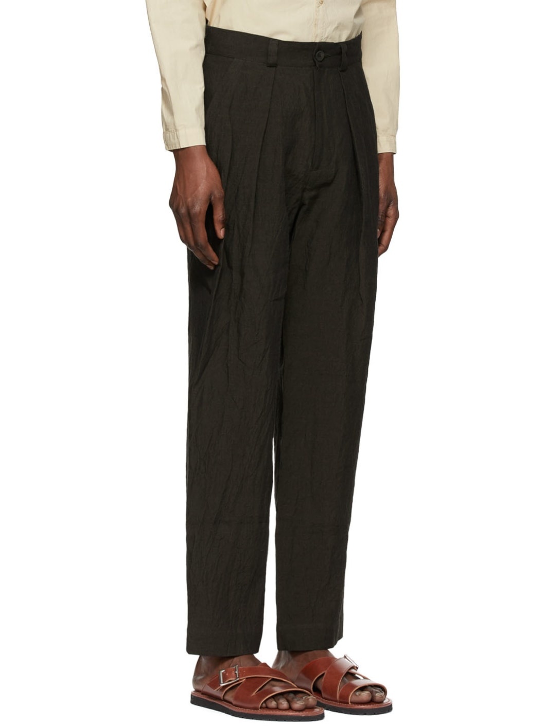 Green 'The Botanist' Trousers - 2