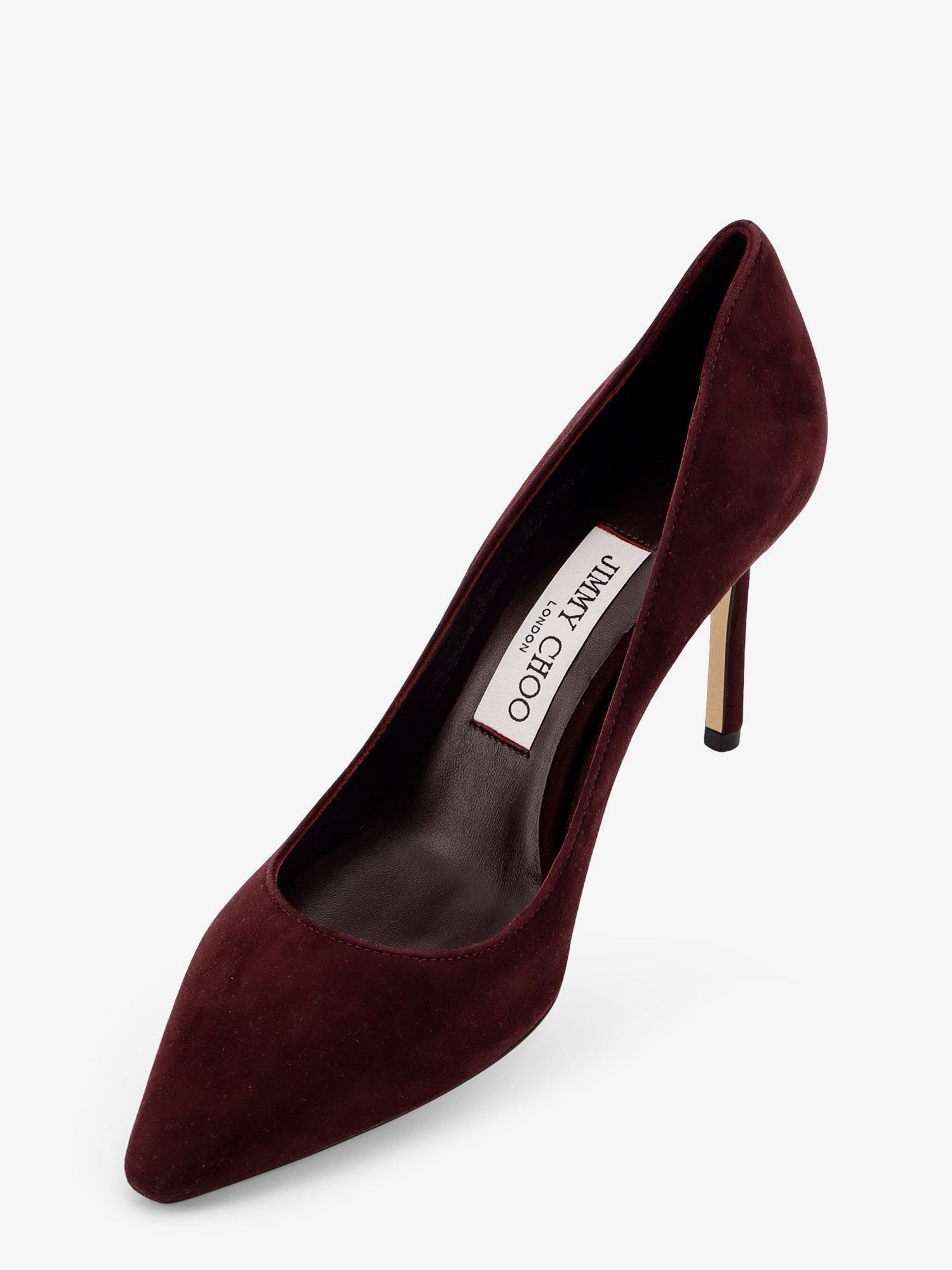 ROMY 85 SUEDE PUMPS - 4