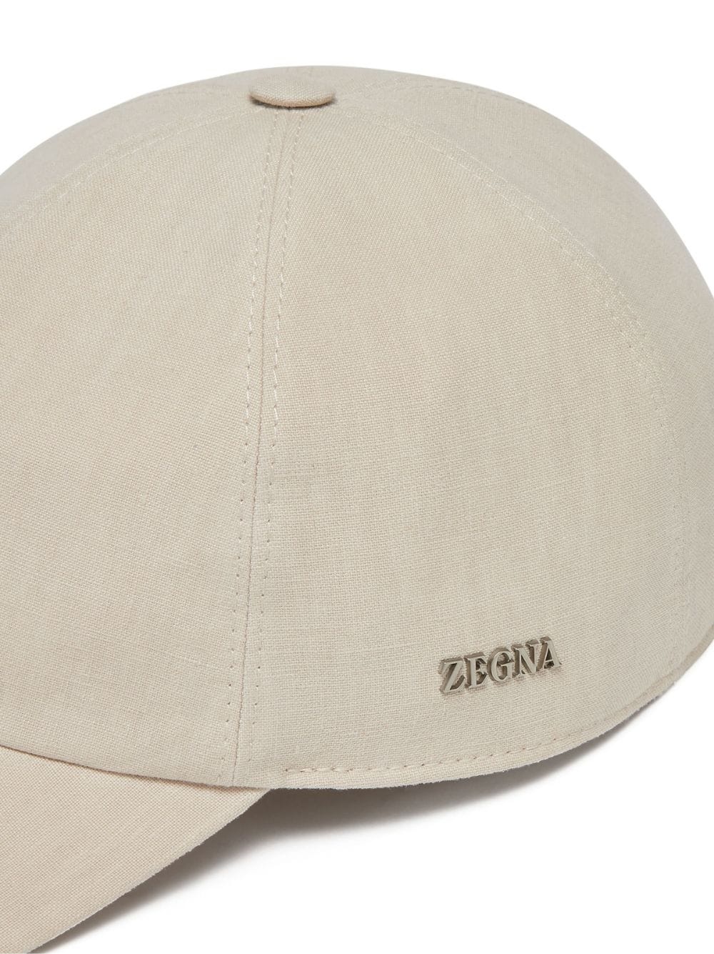 linen baseball cap - 2