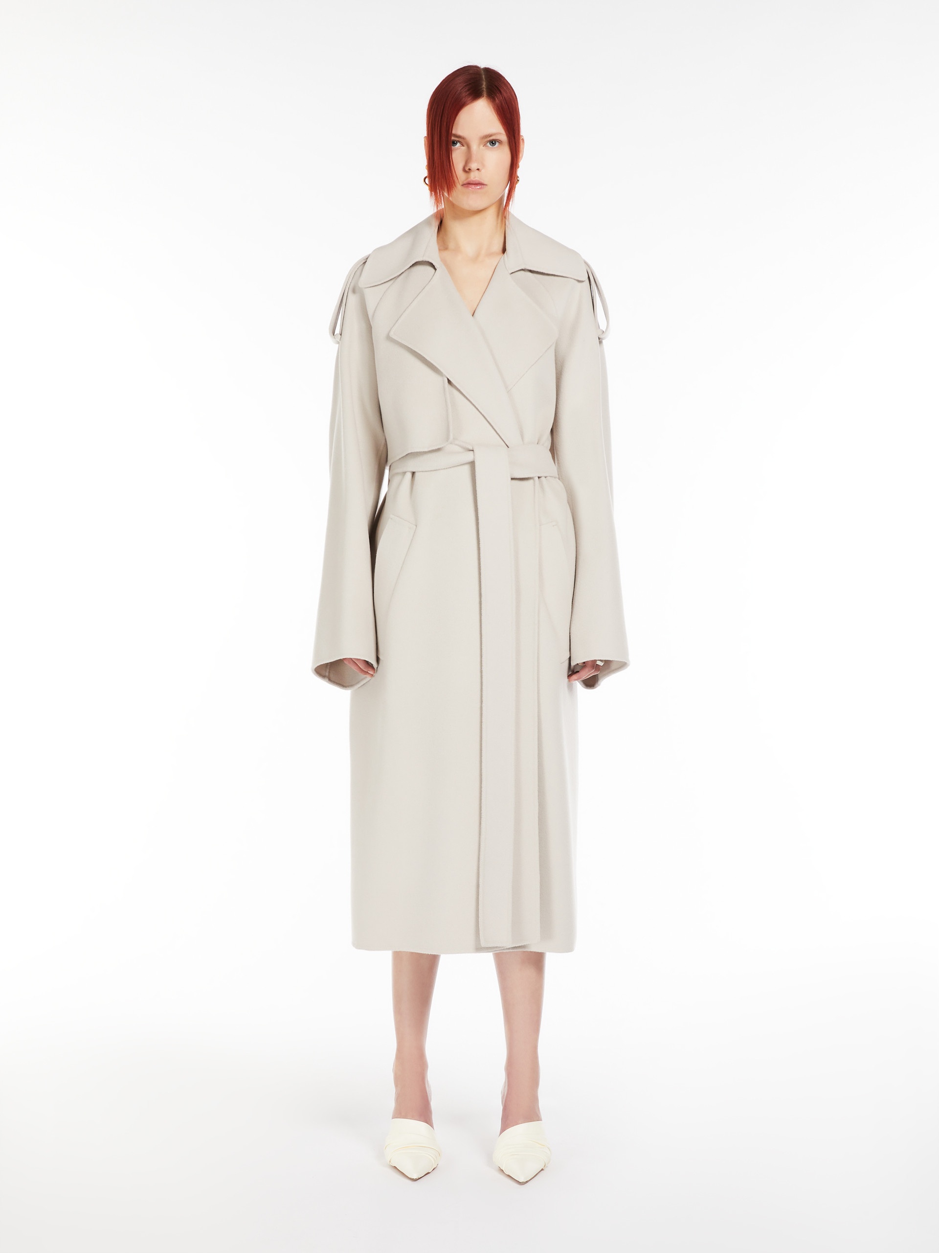 FIORE Pure wool trench coat - 3