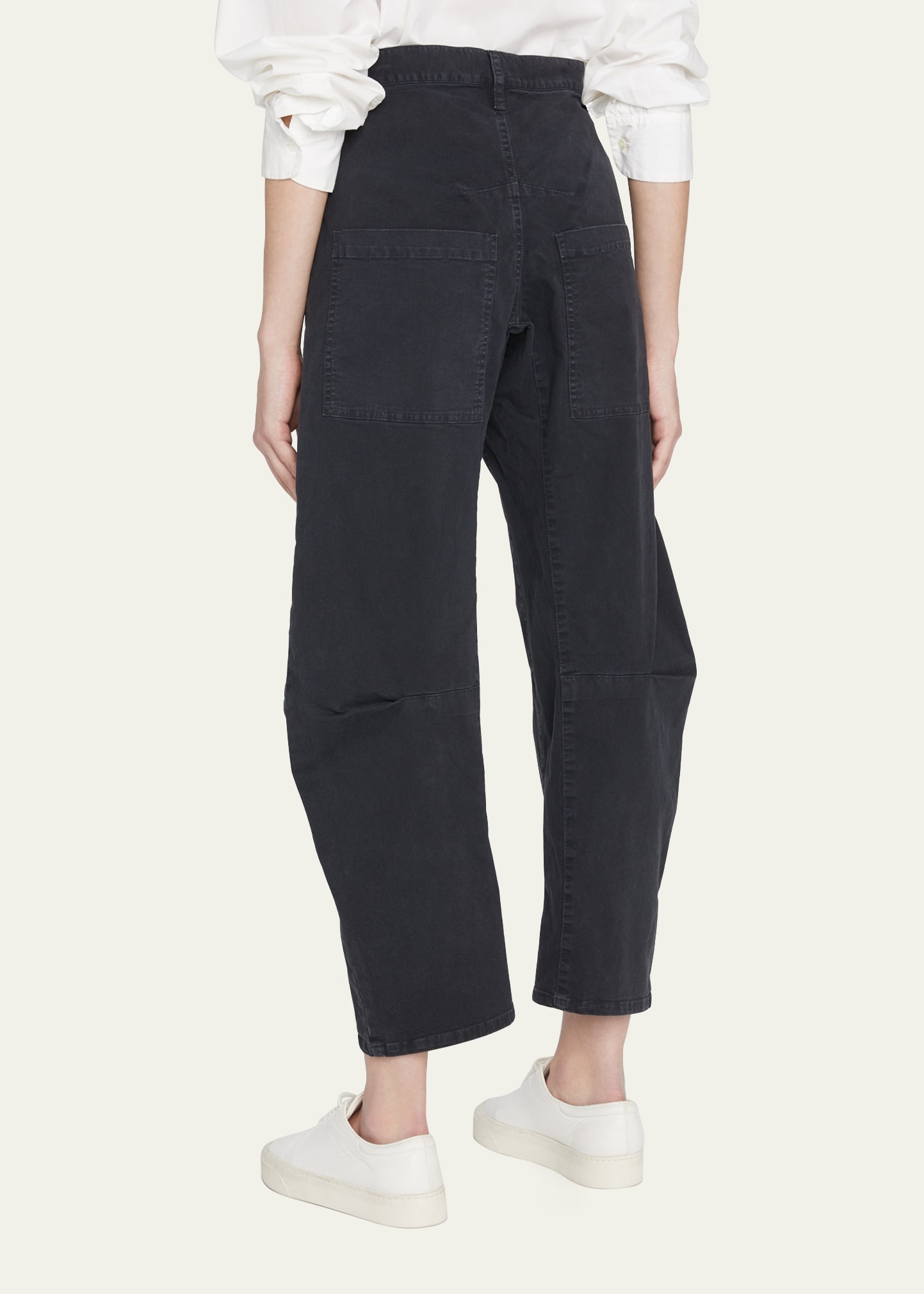 Shon Mid-Rise Cropped Pants - 3