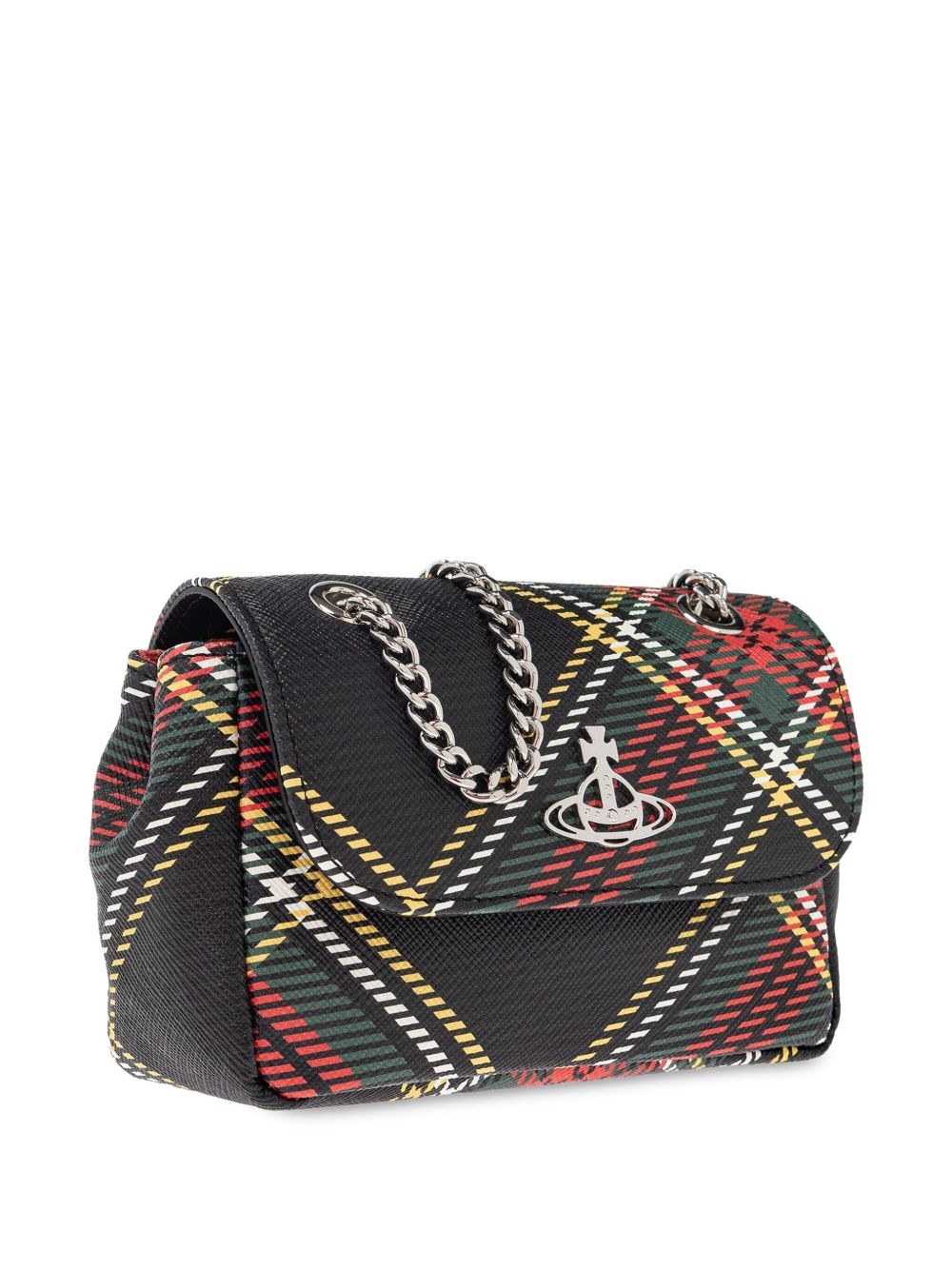 Orb-plaque cross body bag - 4