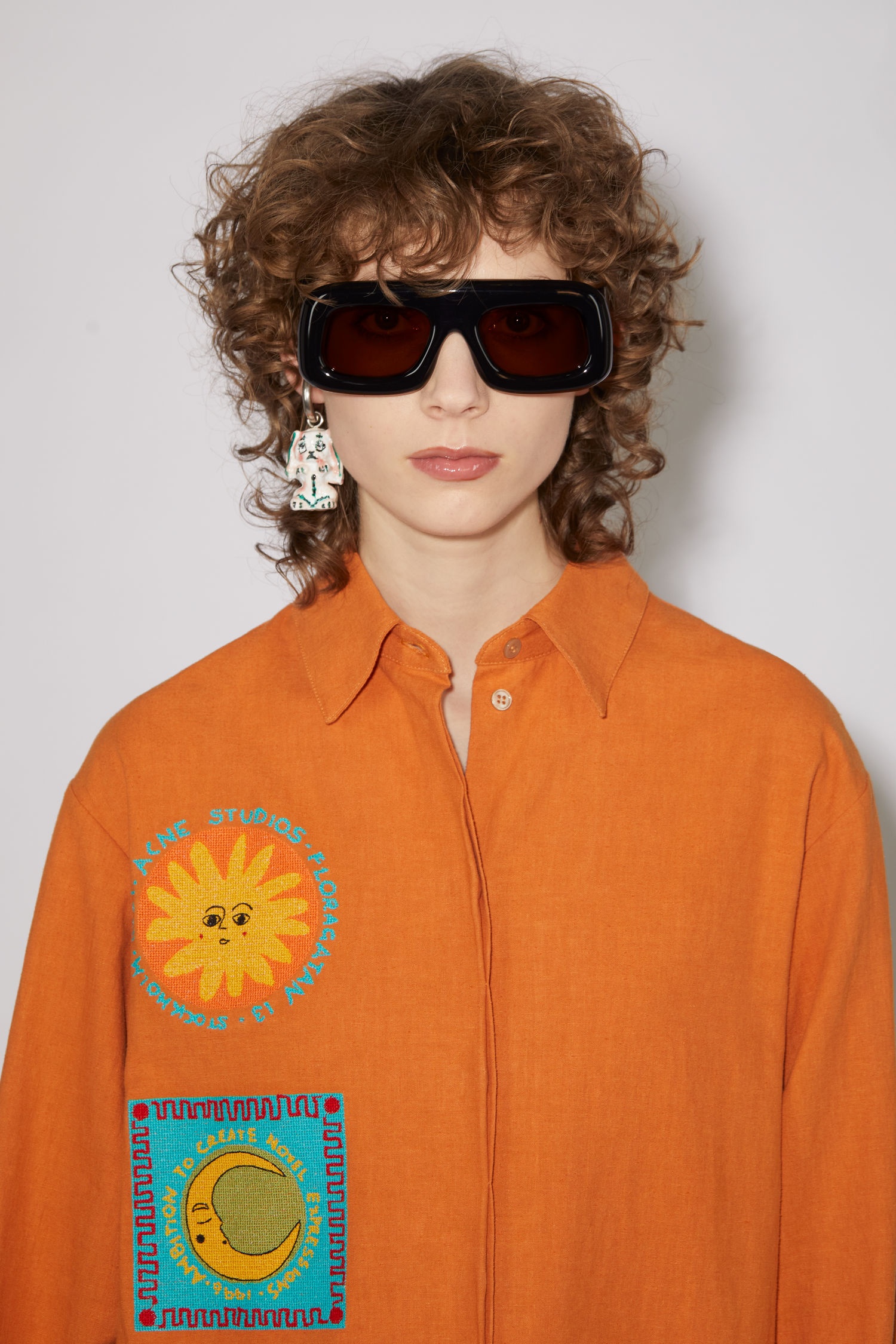 Shirt dress - Ginger orange - 6