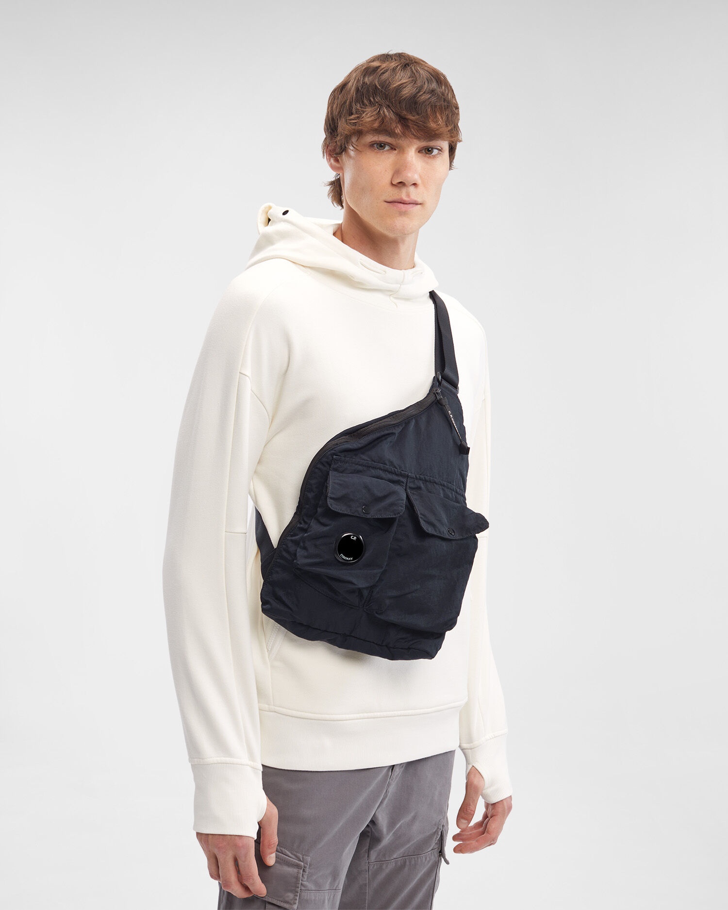 Nylon B Single Strap Rucksack - 2