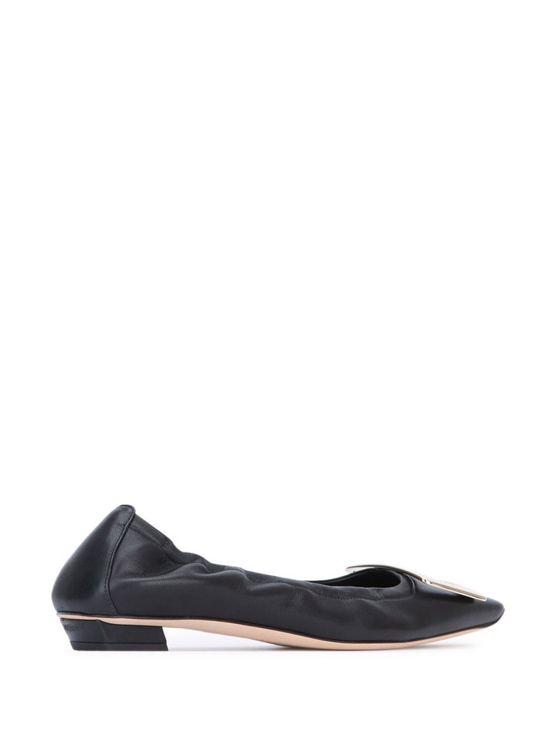 Roger Vivier Roger Vivier Women Belle Vivier Leather Ballet Flats outlook