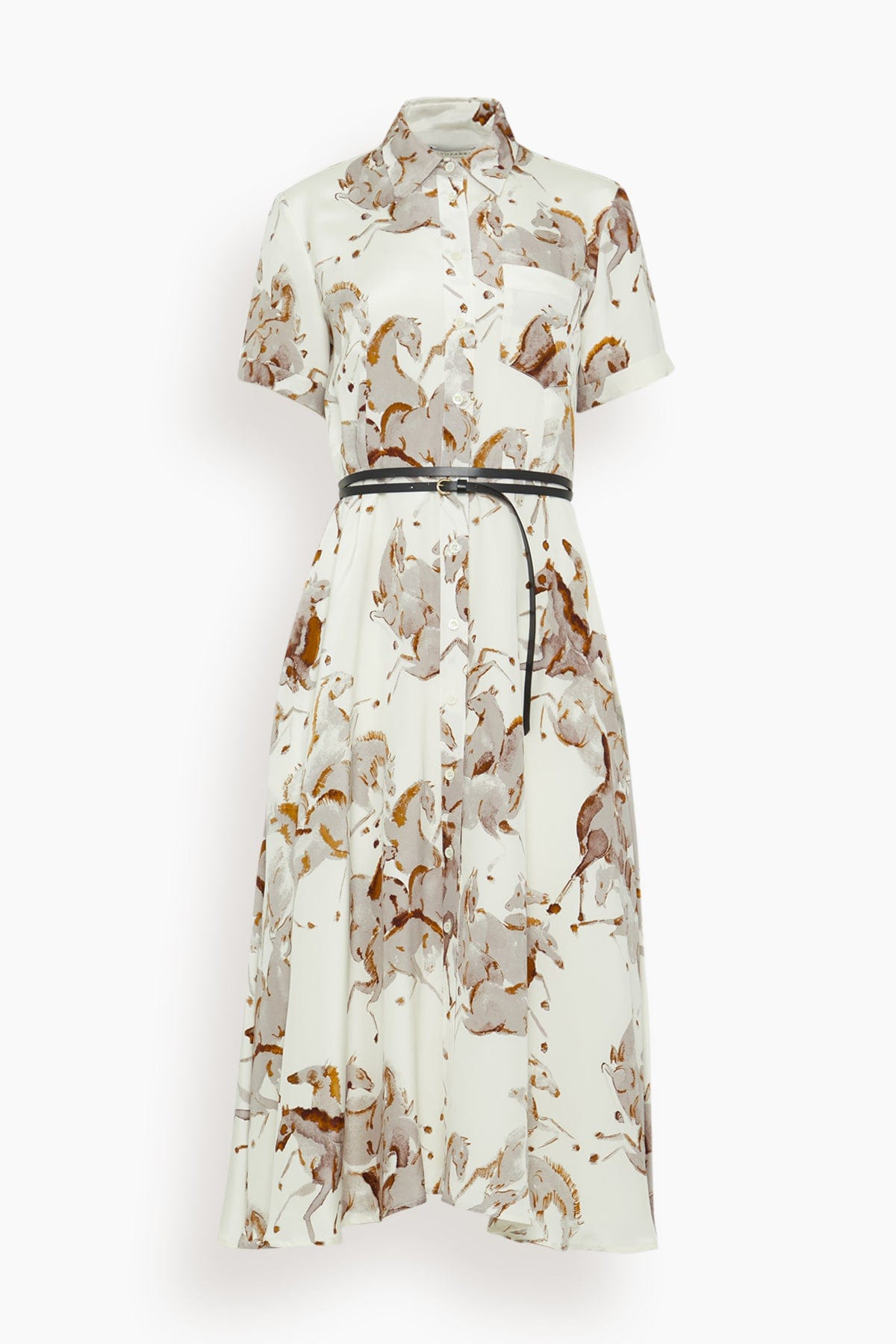 Kiera Dress in Saddle Horses - 1