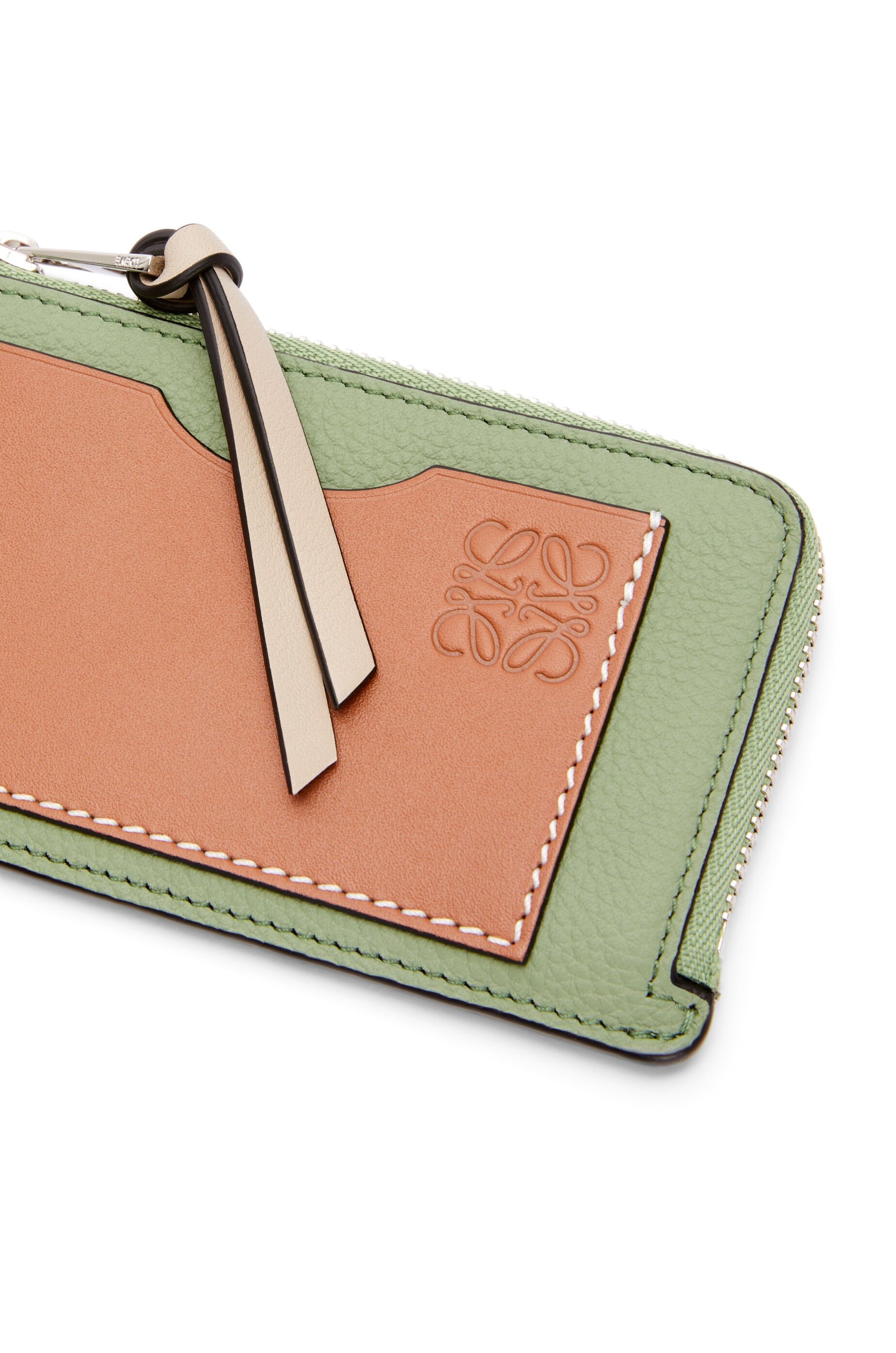 Coin cardholder in soft grained calfskin - 4