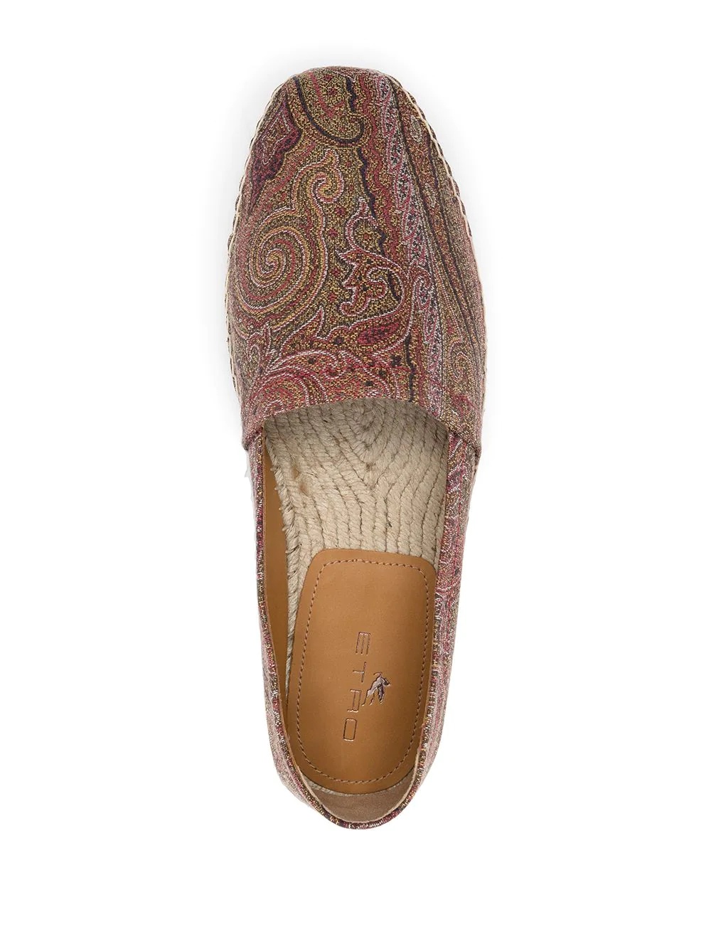 paisley print espadrilles - 4