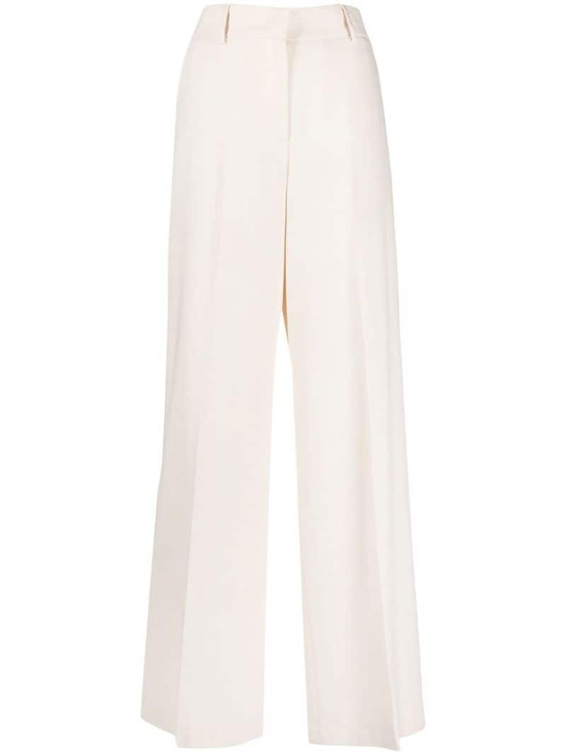 straight-leg tailored trousers - 1