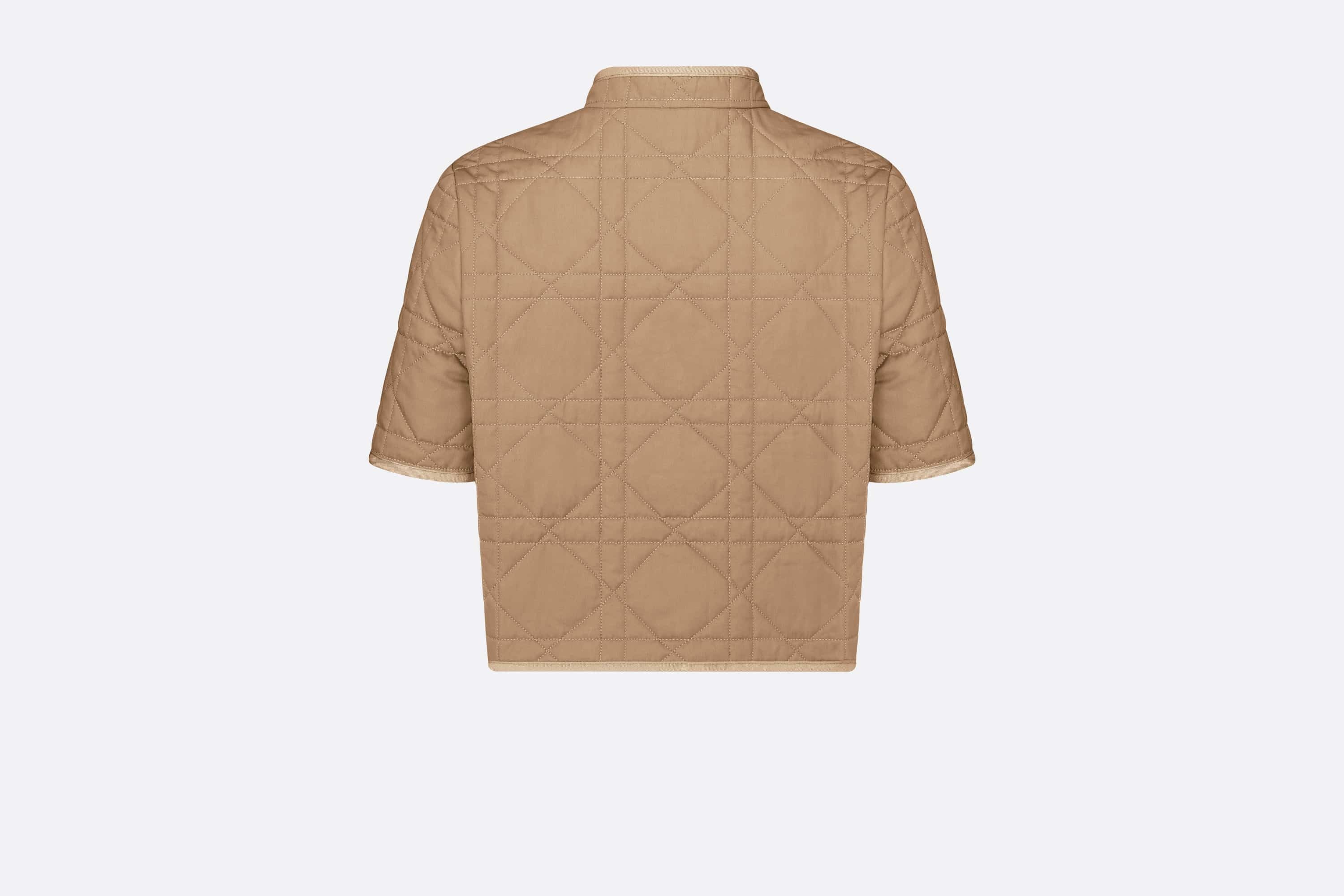 Dior Macrocannage Short-Sleeved Jacket | REVERSIBLE