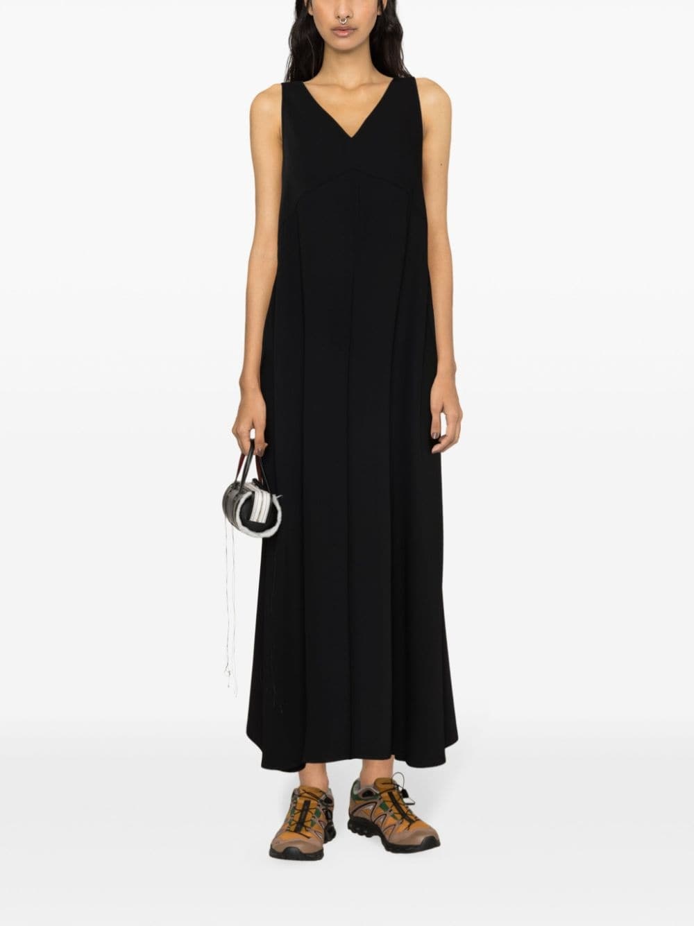 wide-leg sleeveless jumpsuit - 2
