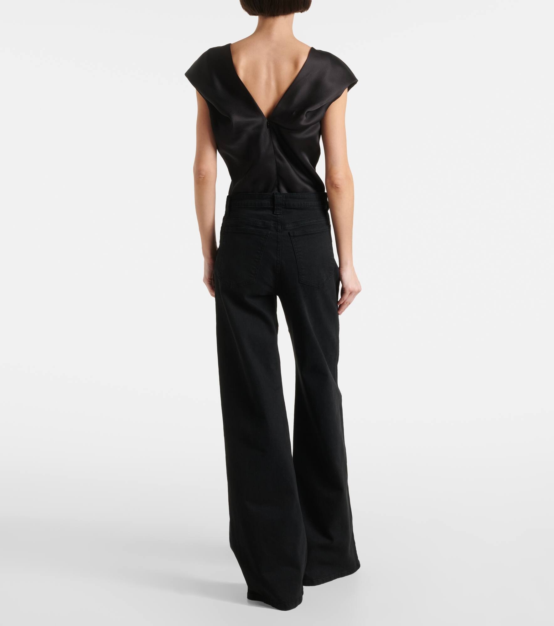 Dane high-rise wide-leg jeans - 3