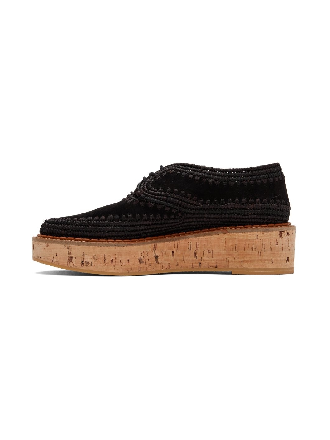 Black Clergerie Edition Suede Louis Brogues - 3