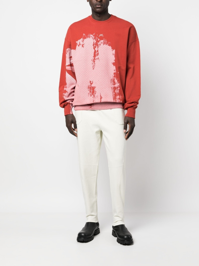 A-COLD-WALL* tie-dye effect sweatshirt outlook