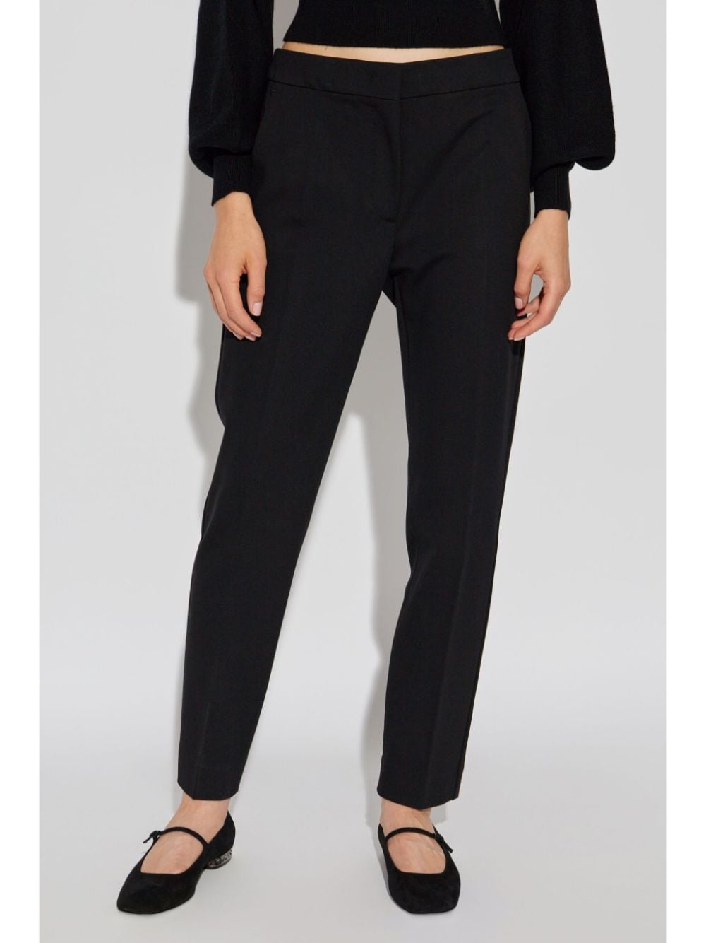 slim-cuted trousers - 3