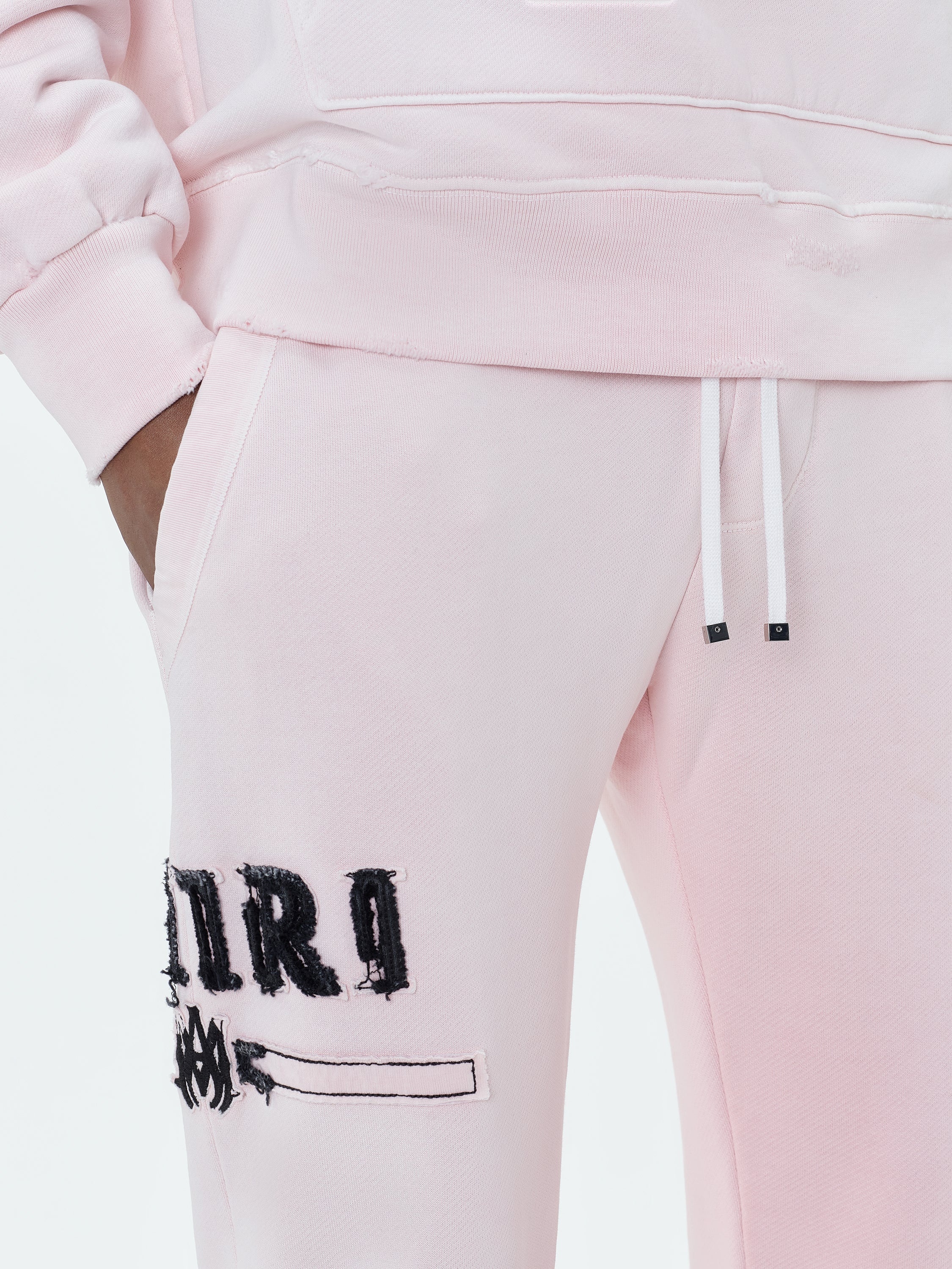 M.A. BAR APPLIQUE SWEATPANT - 5