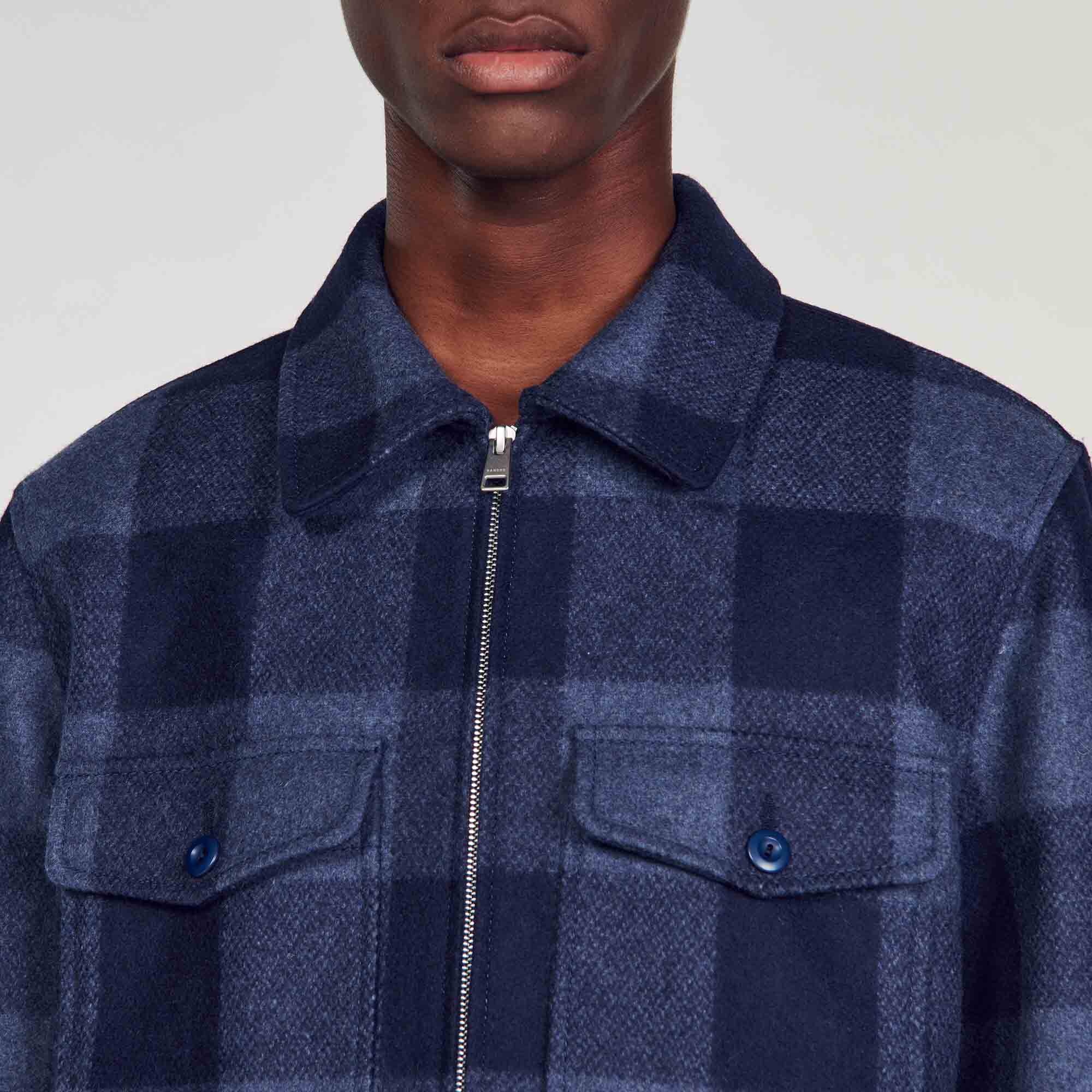 CHECK JACKET - 4