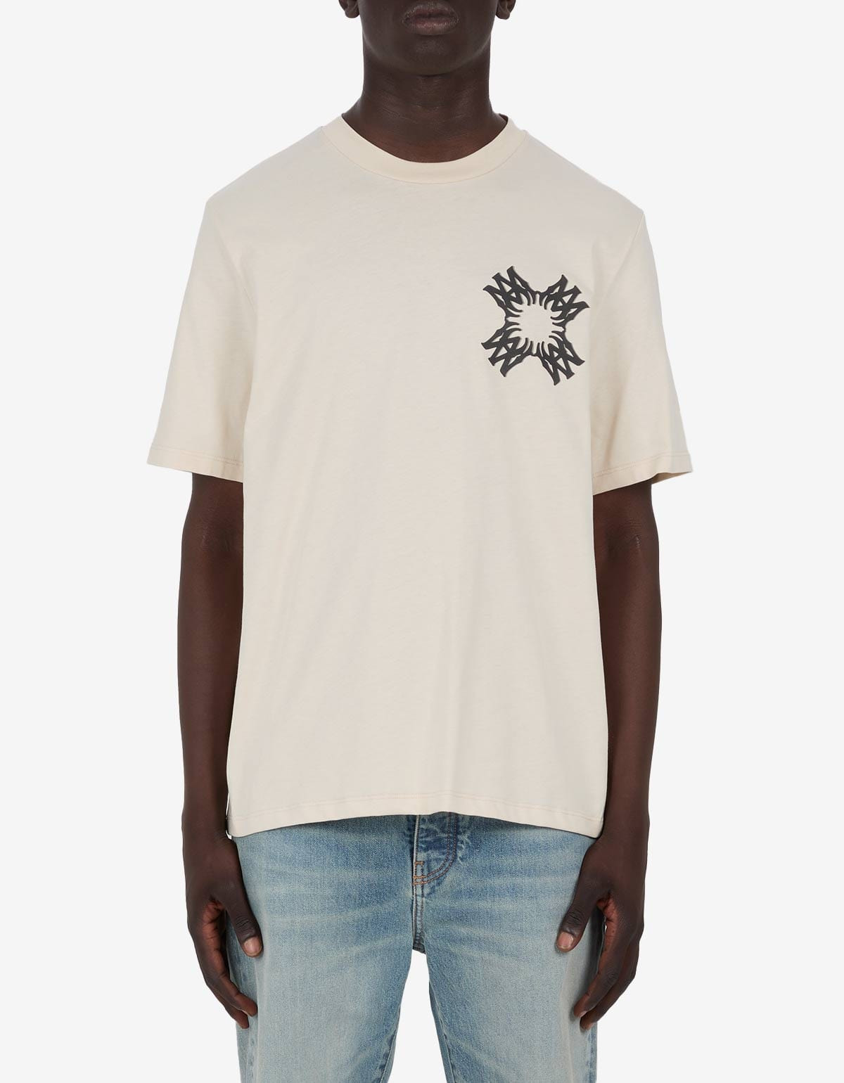 Amiri Alabaster White MA Quad Print T-Shirt - 1