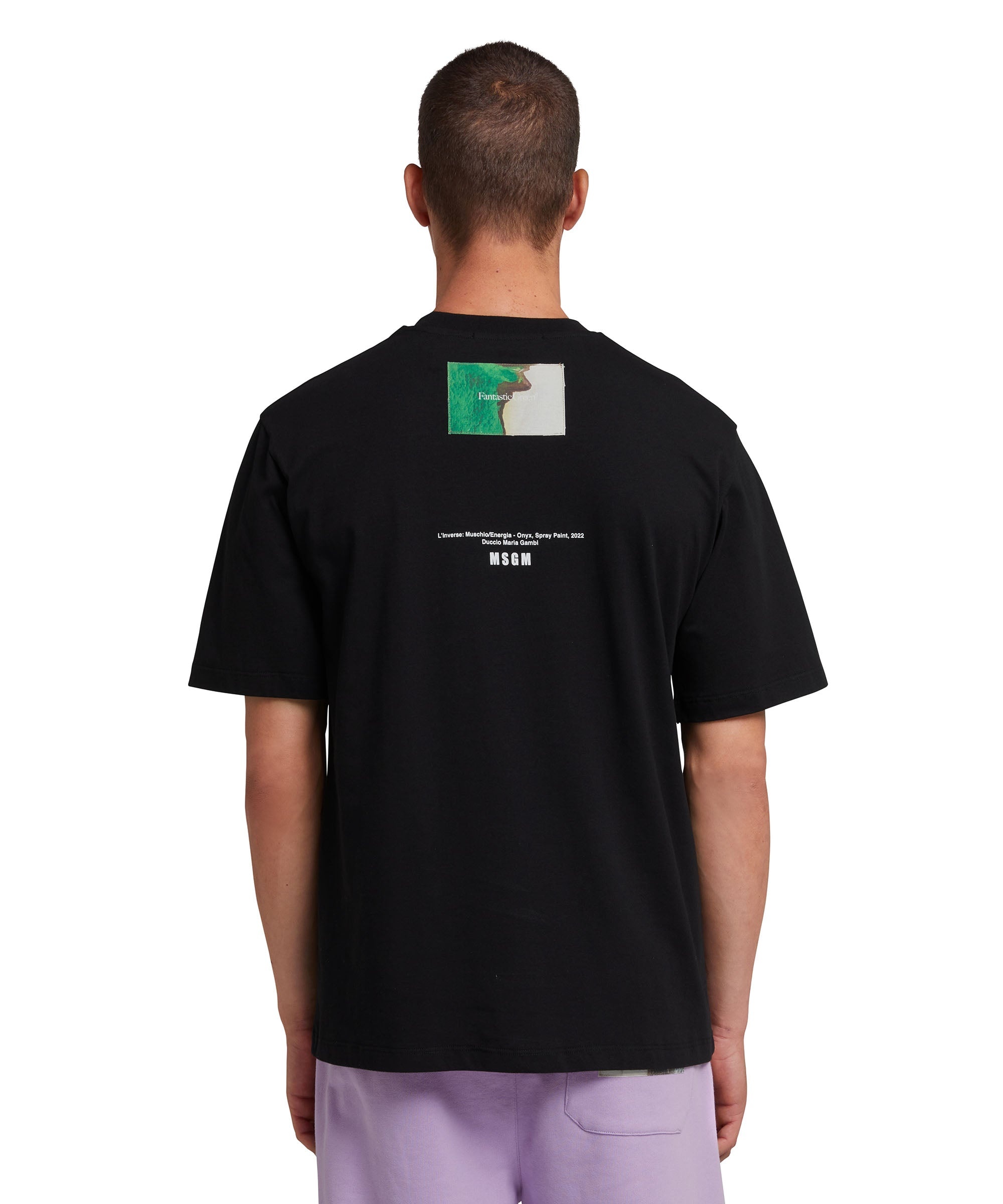 "FANTASTIC GREEN INVERSE SERIES" organic jersey cotton T-Shirt - 3