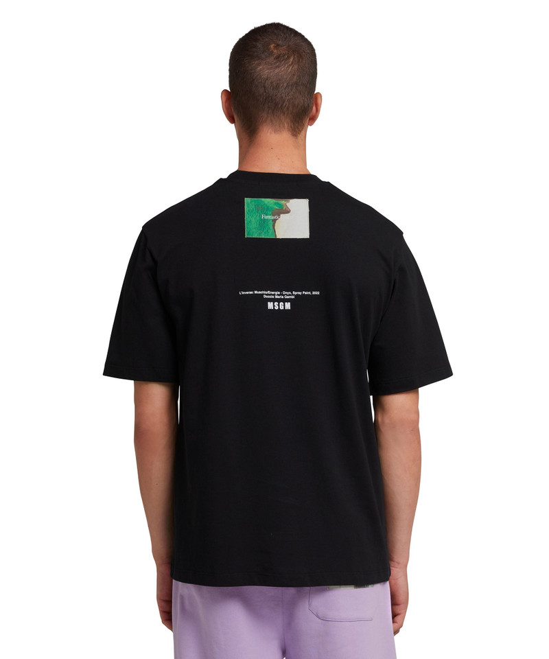 "FANTASTIC GREEN INVERSE SERIES" organic jersey cotton T-Shirt 3