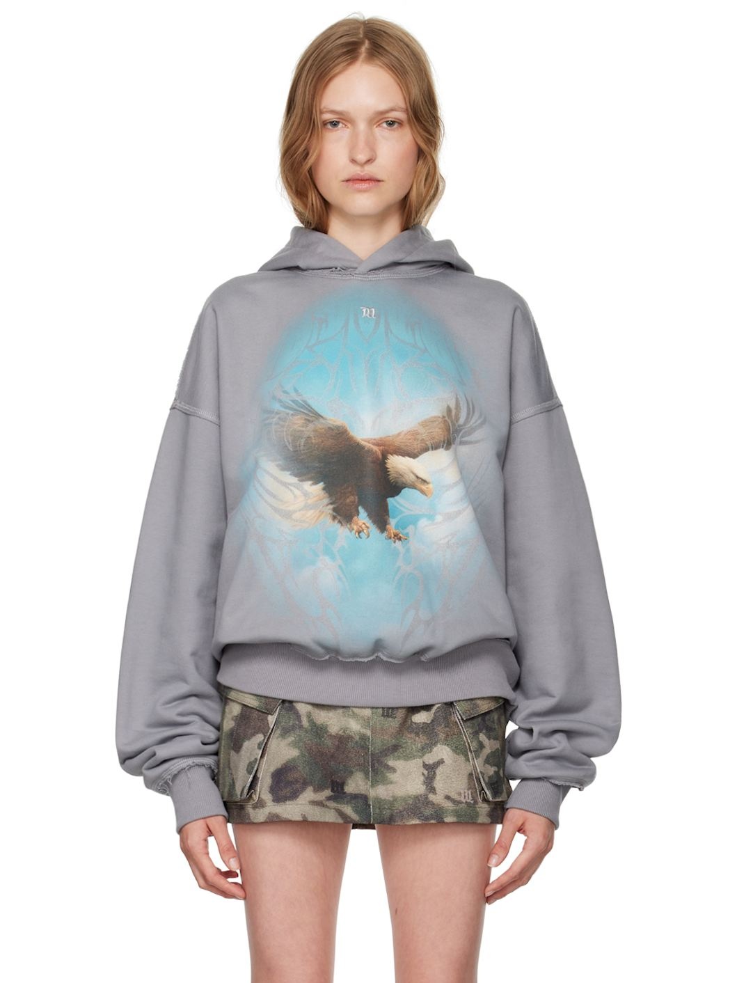 Gray Monument Valley Hoodie - 1