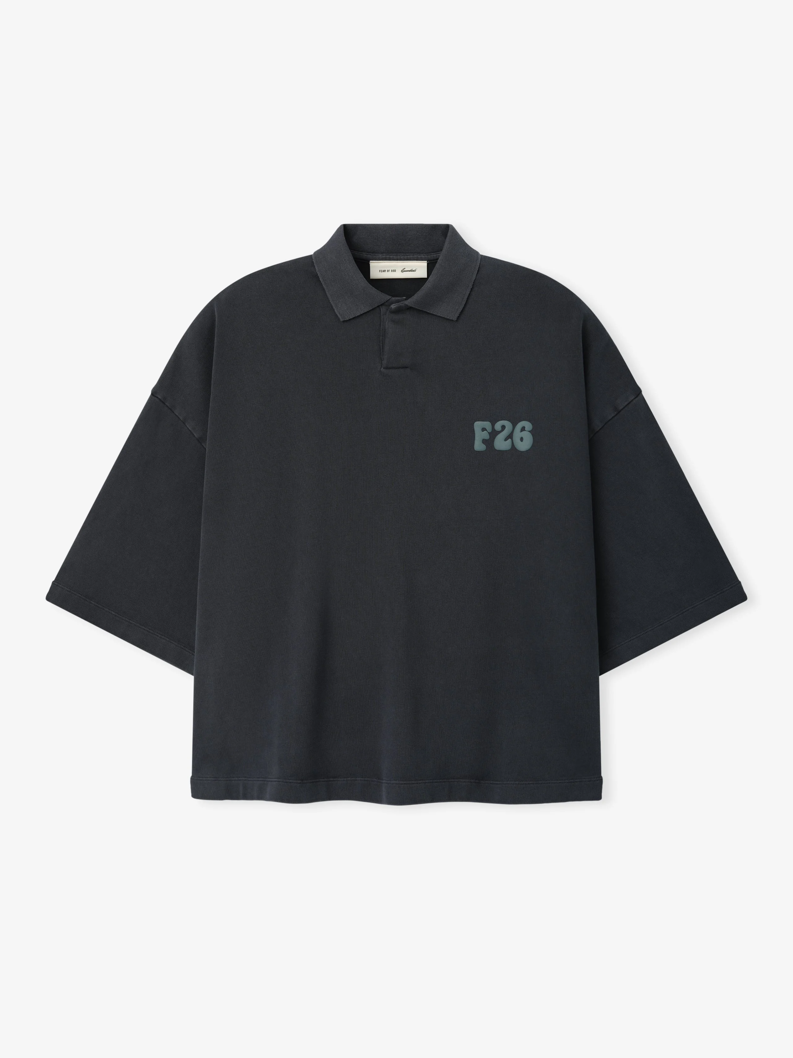 Heavy Jersey Cropped Polo - 1